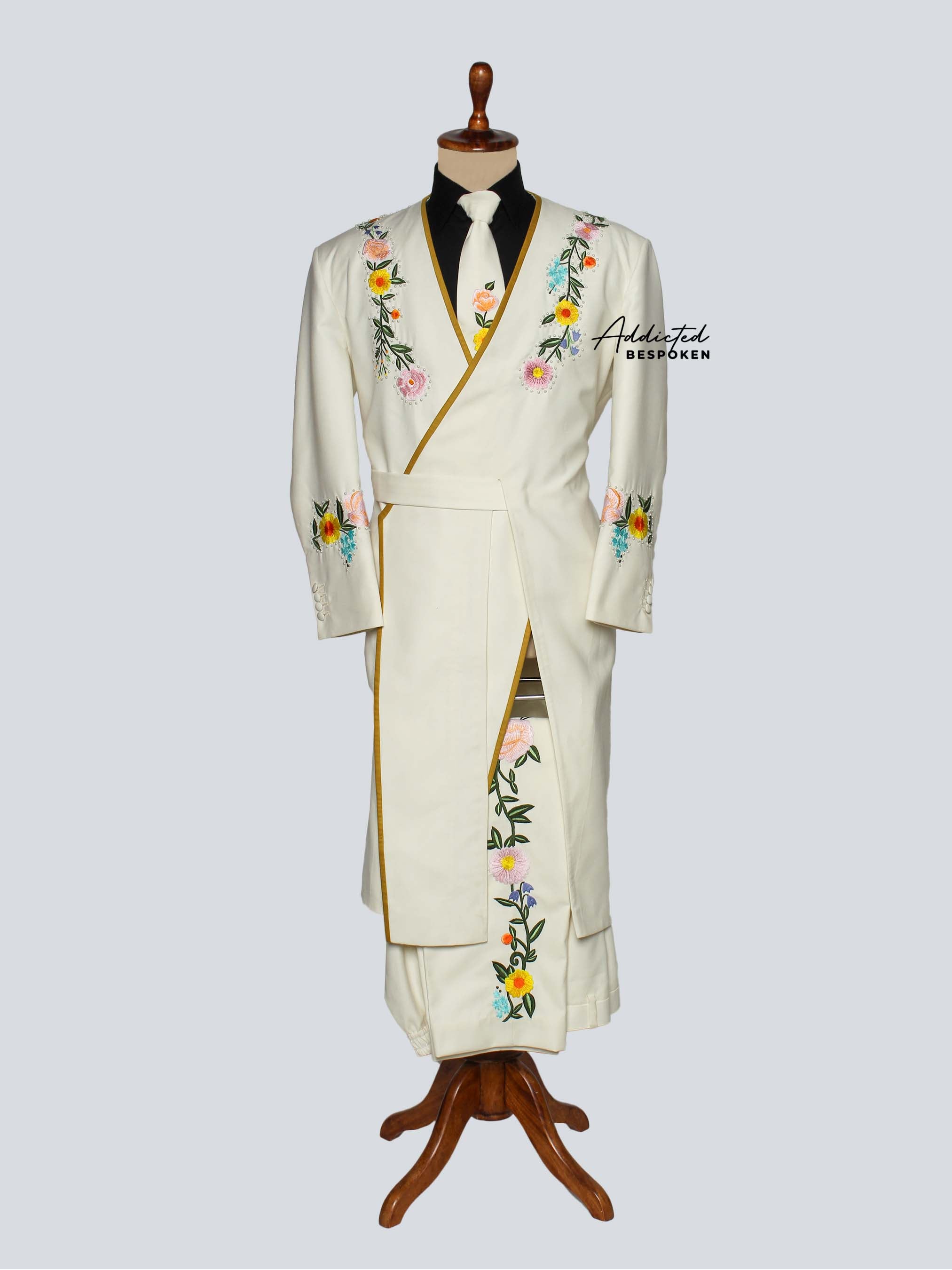 Designer Floral Wedding Suit