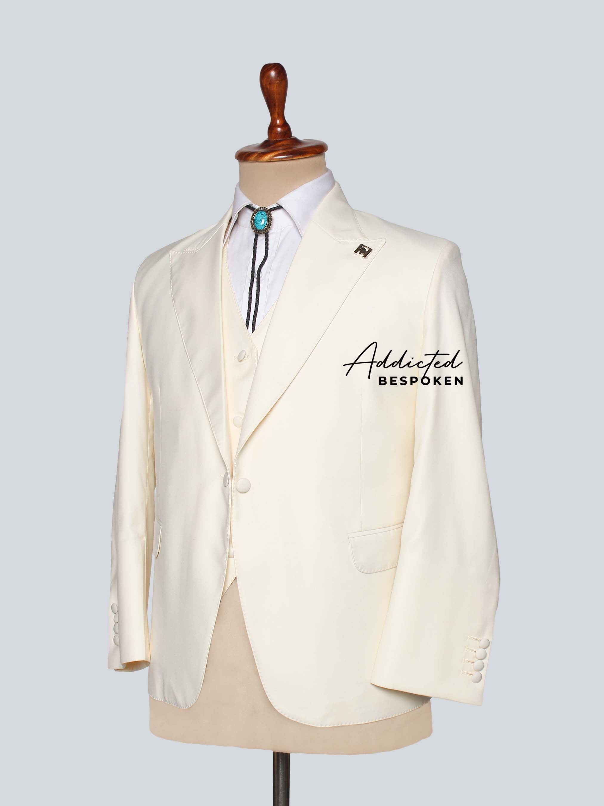 Classic Western Groom Suit Addicted Bespoken