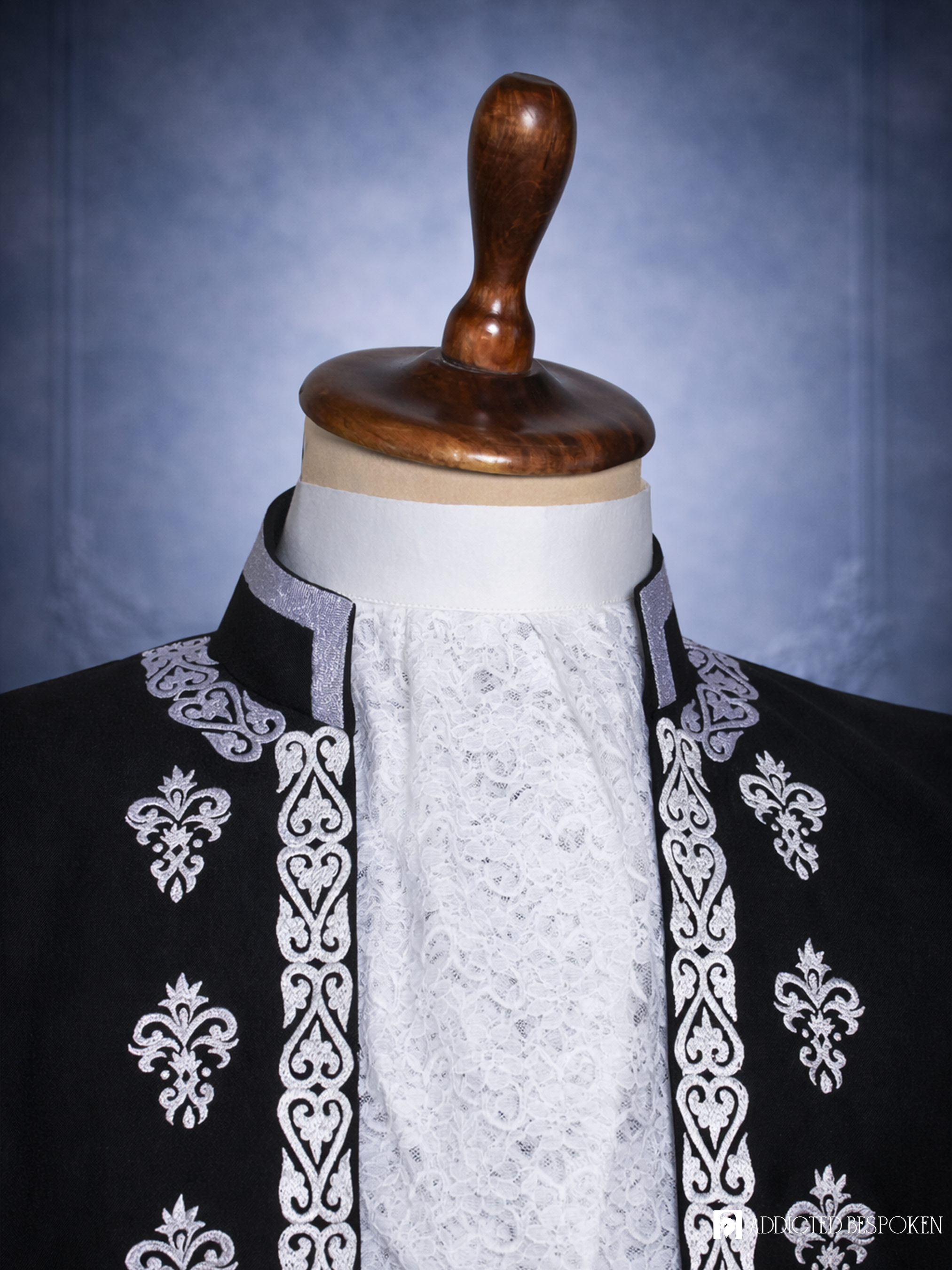 Midnight Rococo Embroidered Suit Addicted Bespoken