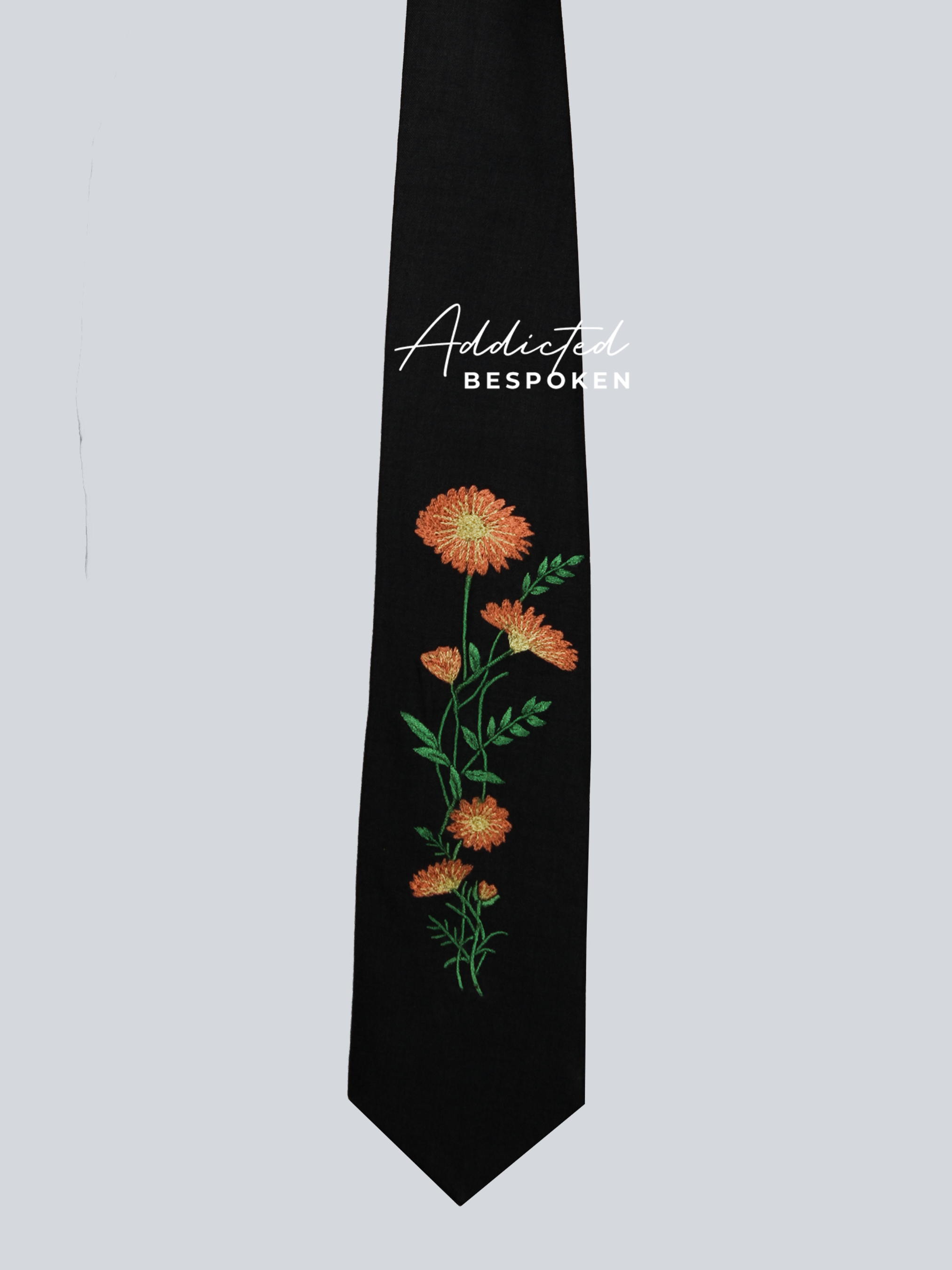 Botanical Embroidered Bespoke Suit Addicted Bespoken