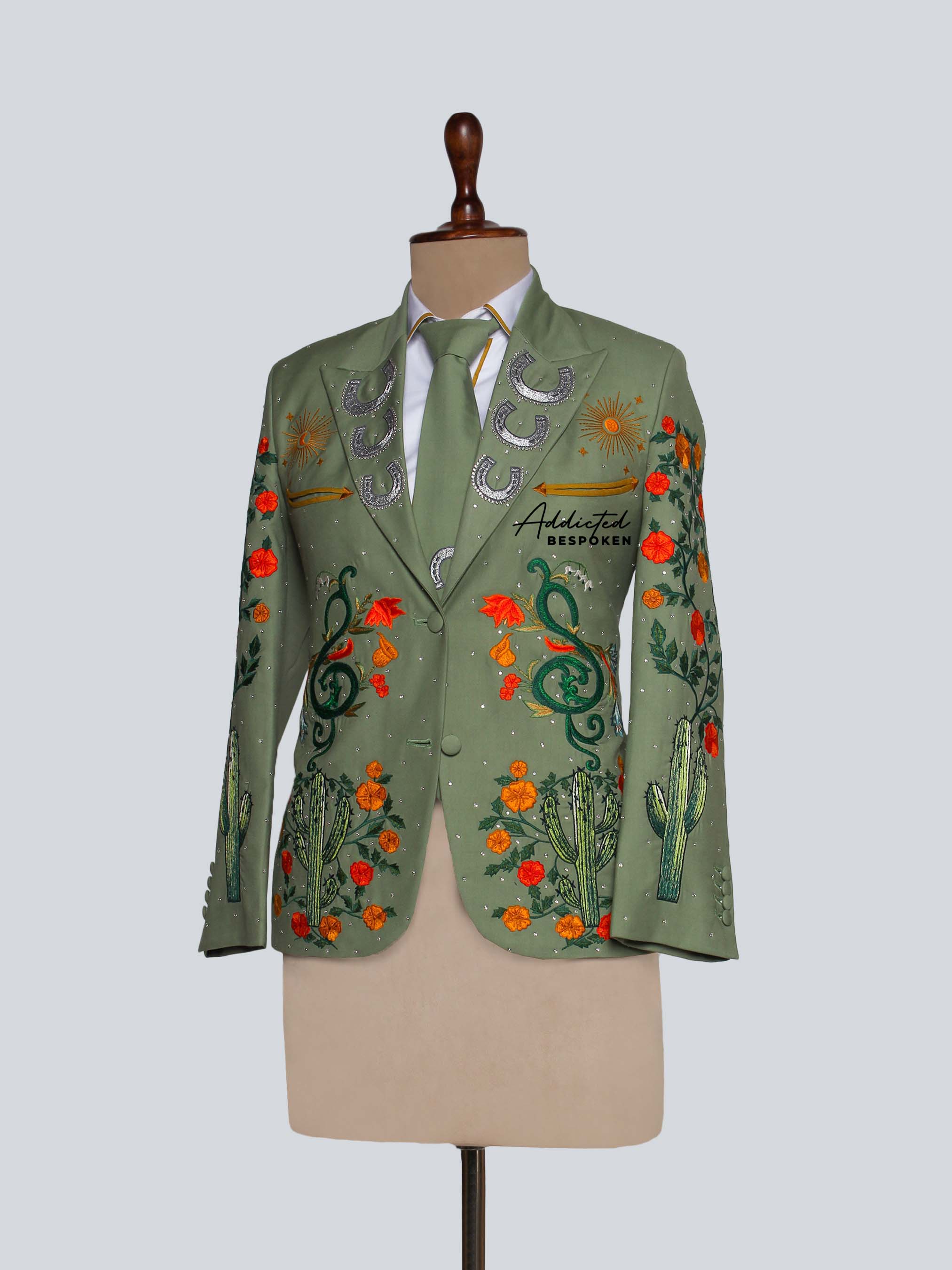 Desert Bloom Cotton Suit Addicted Bespoken