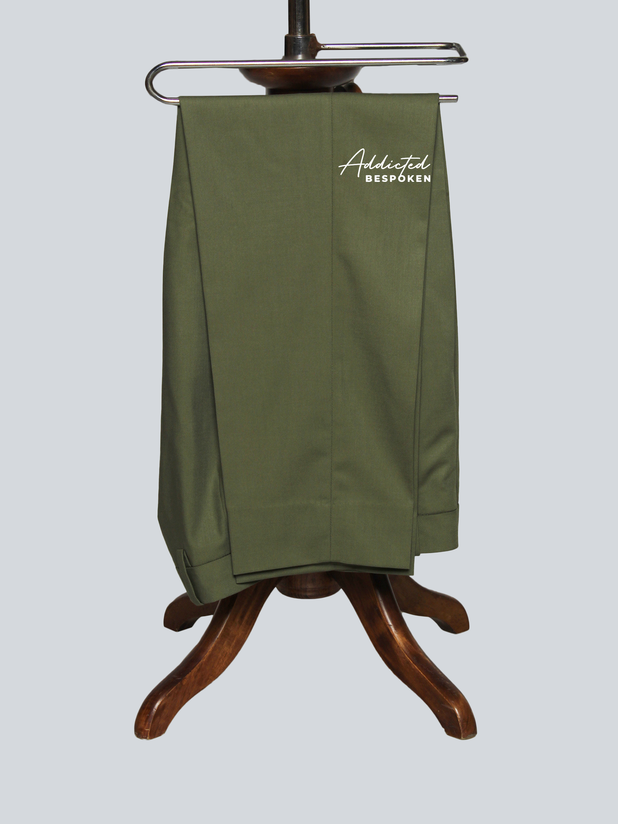 Green Botanical Embroidered Suit