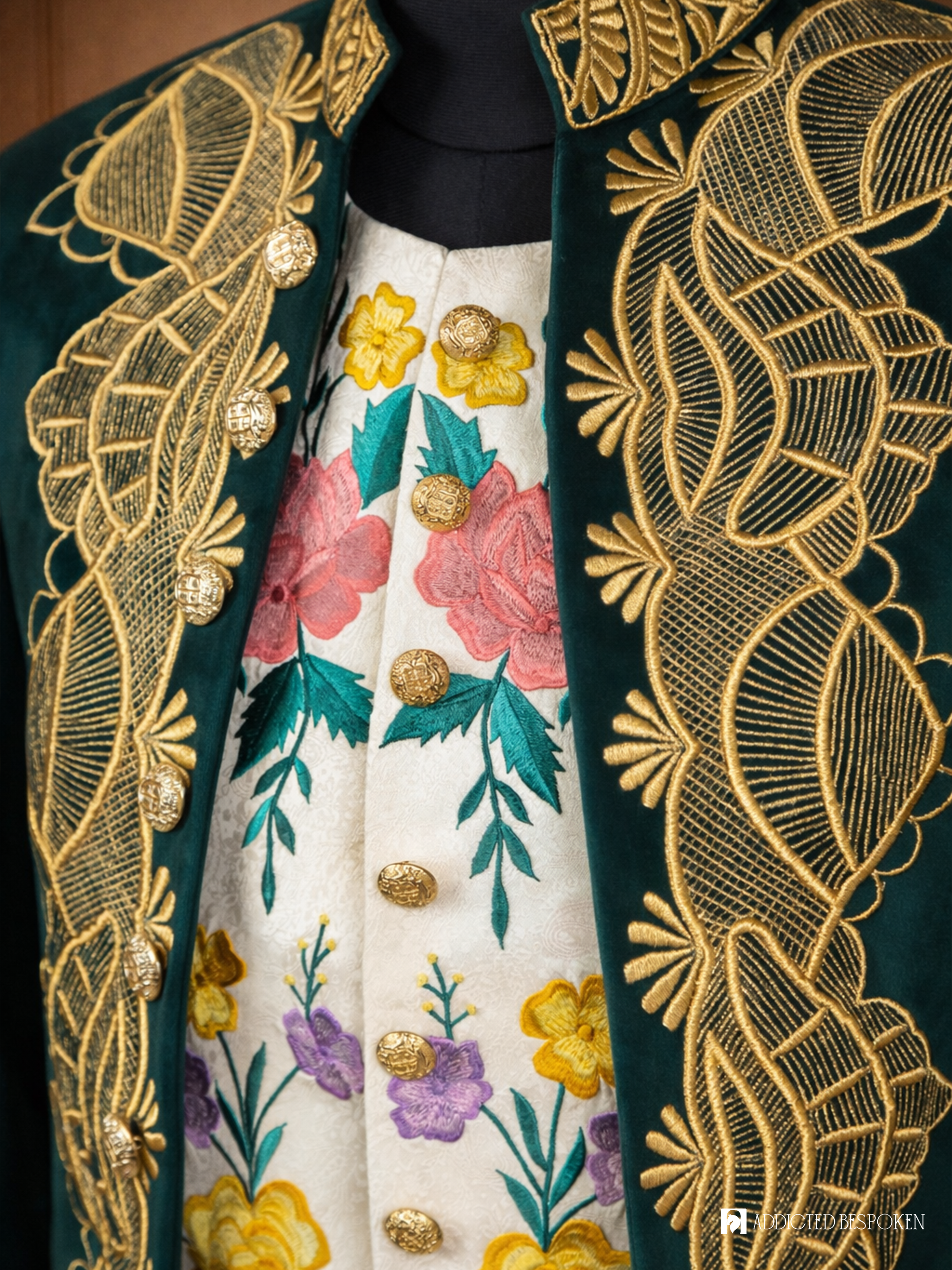Rococo Regal Wedding Ensemble Addicted Bespoken