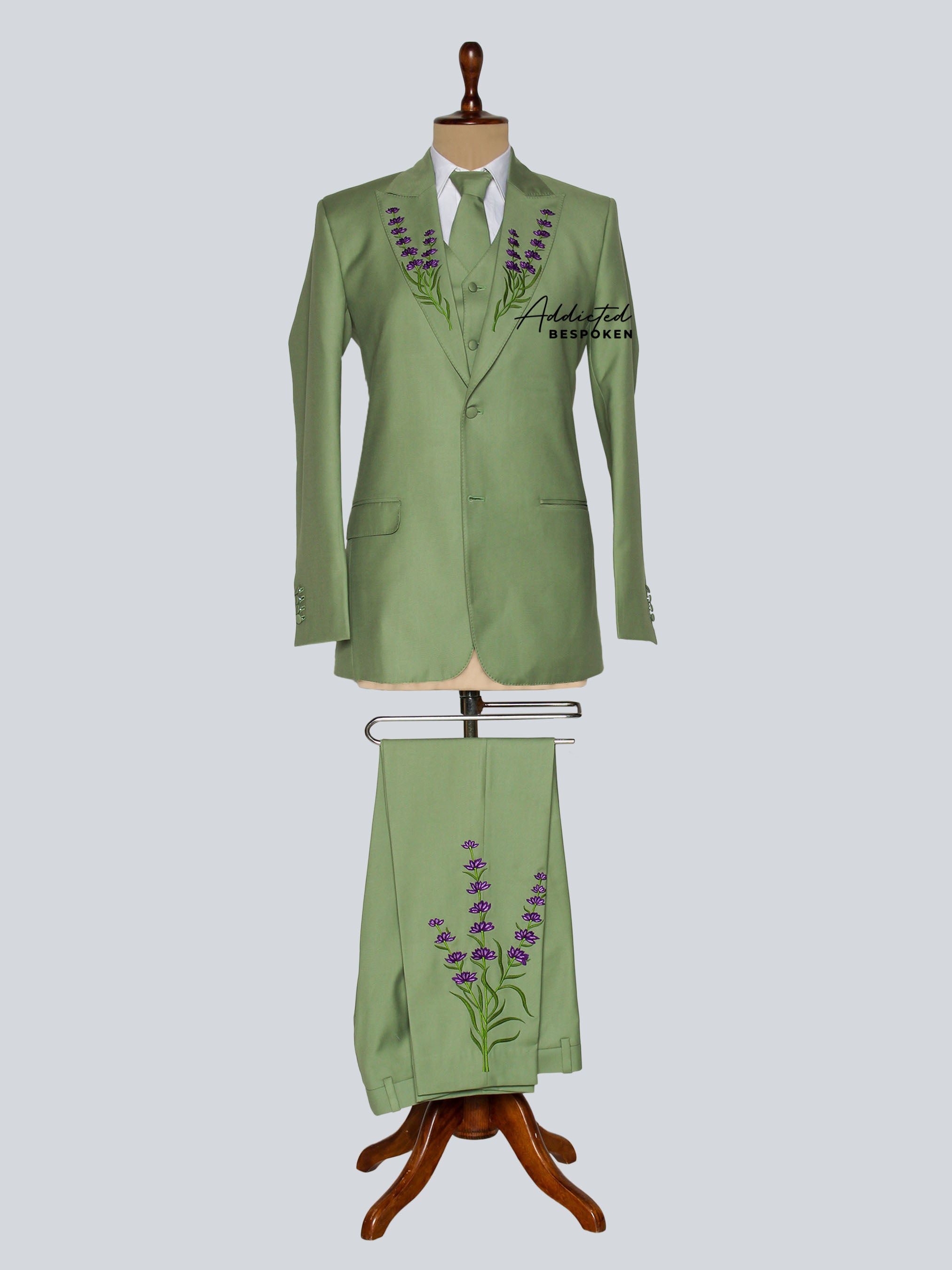 Bespoke Wildflower Groom Suit Addicted Bespoken
