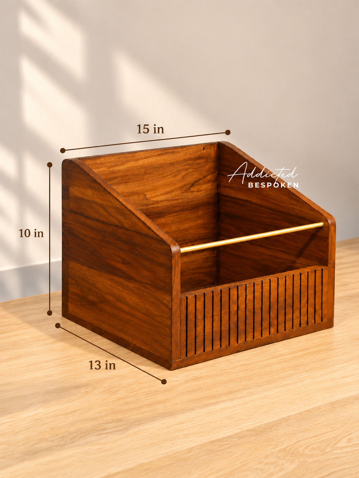 Wooden Record Holder