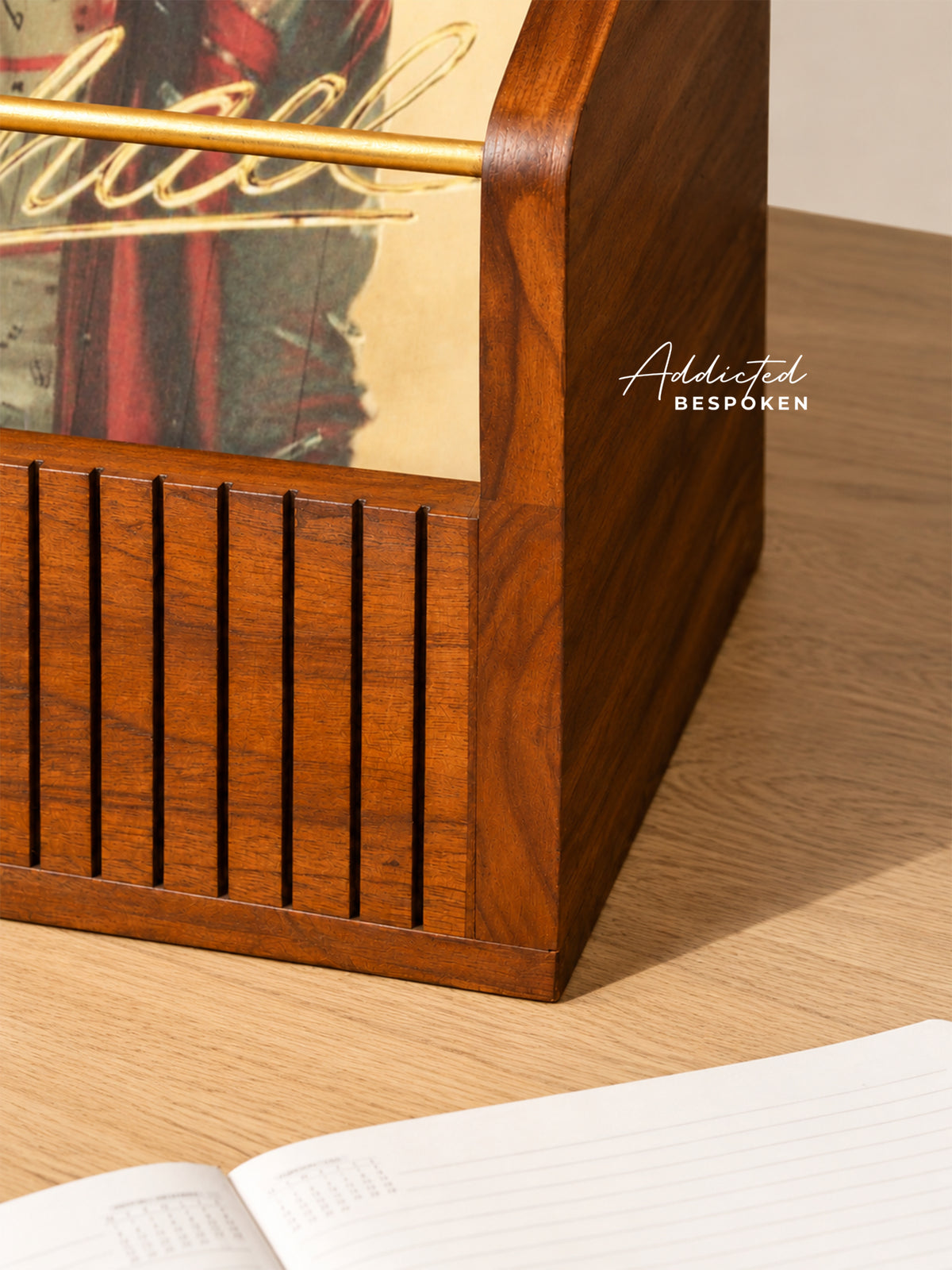 Wooden Record Holder