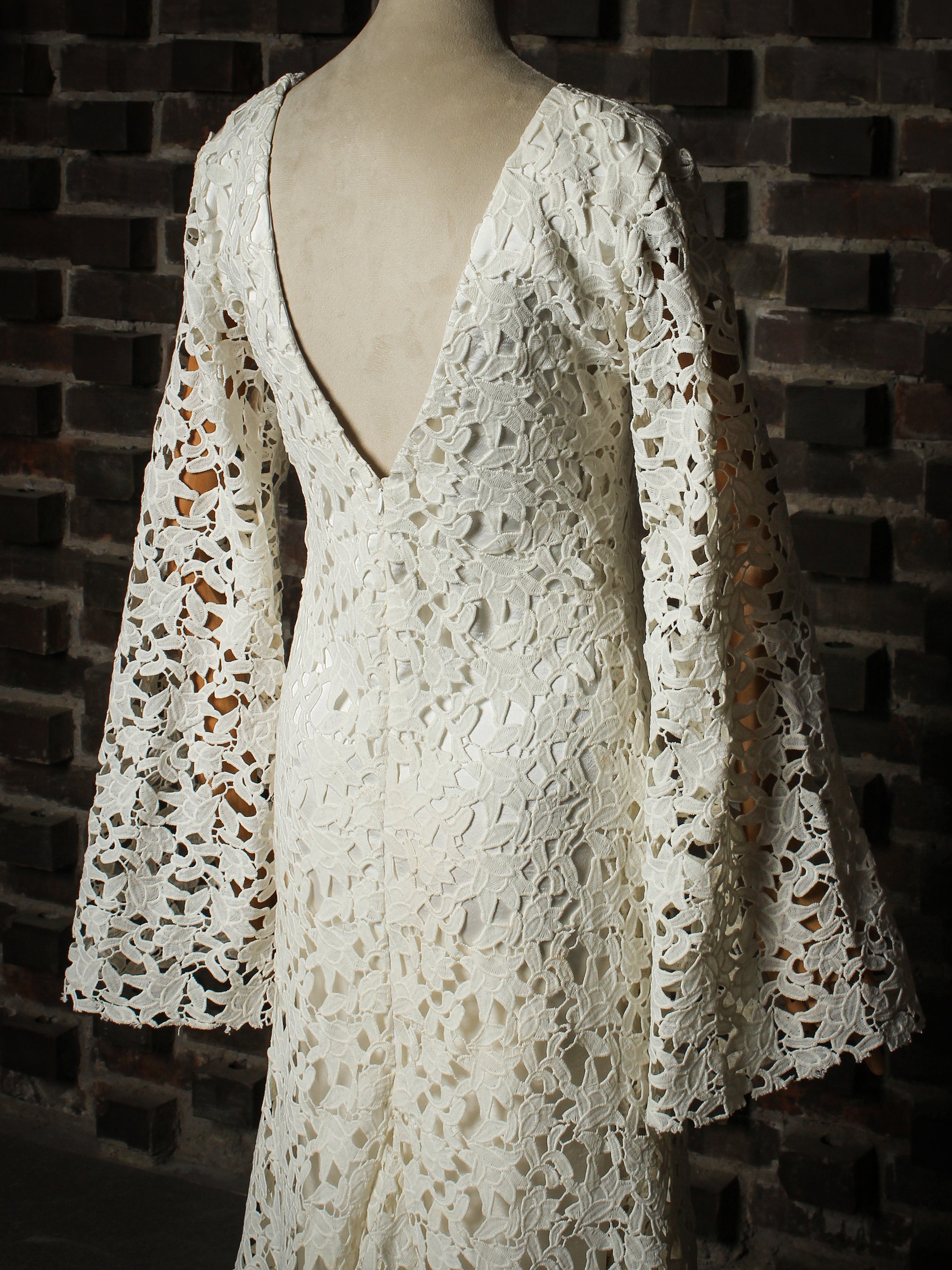 Ivory Lace Bridal Gown Addicted Bespoken