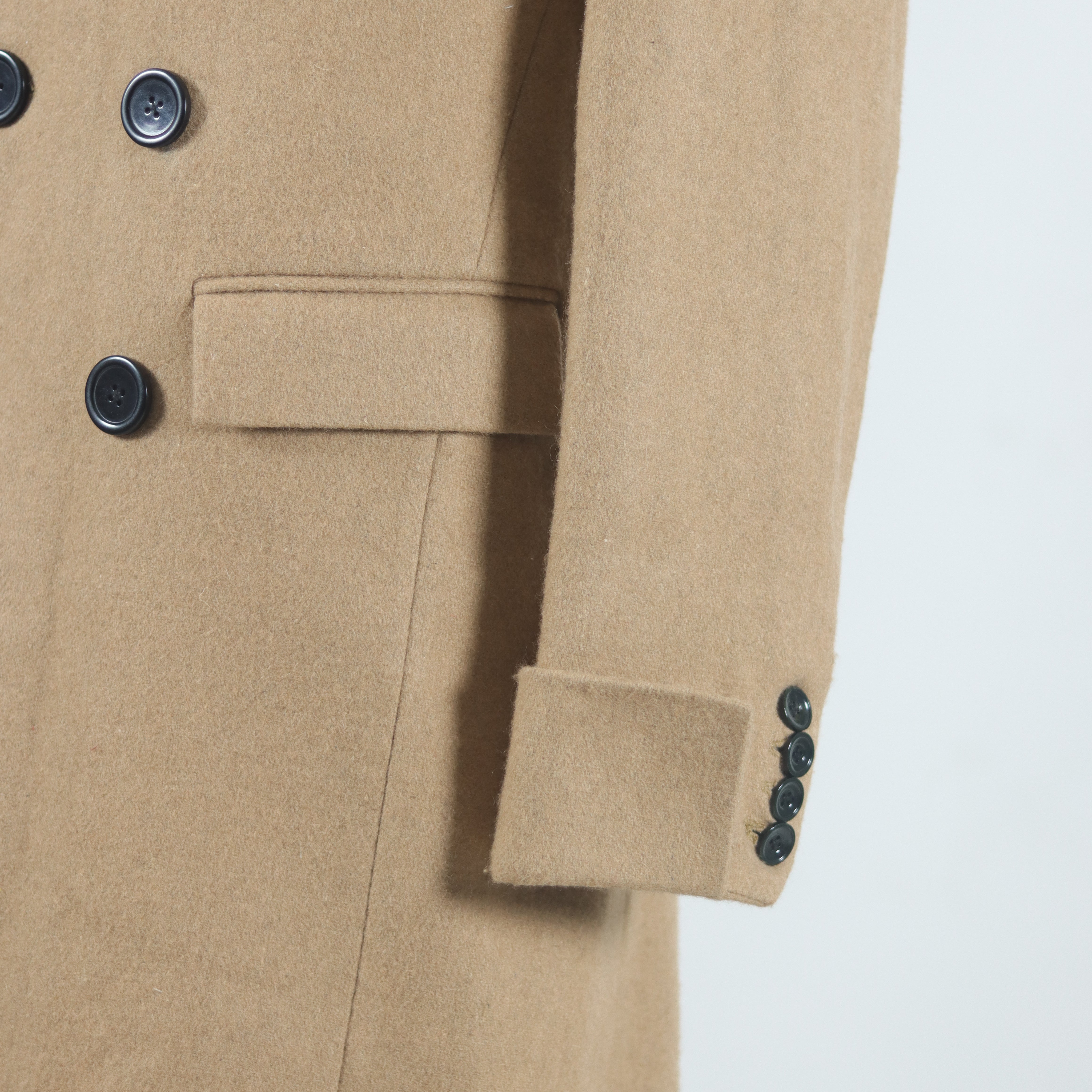Business Almond Trench Coat