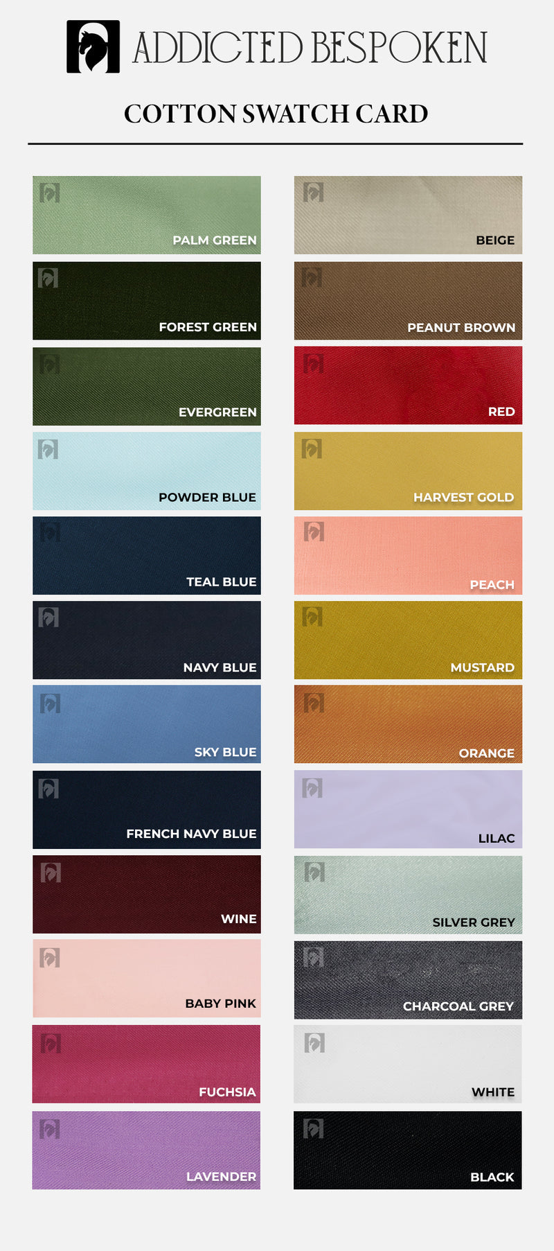 Design Preview Combo: Fabric Color Swatch + 2D & 3D Mockup Addicted Bespoken