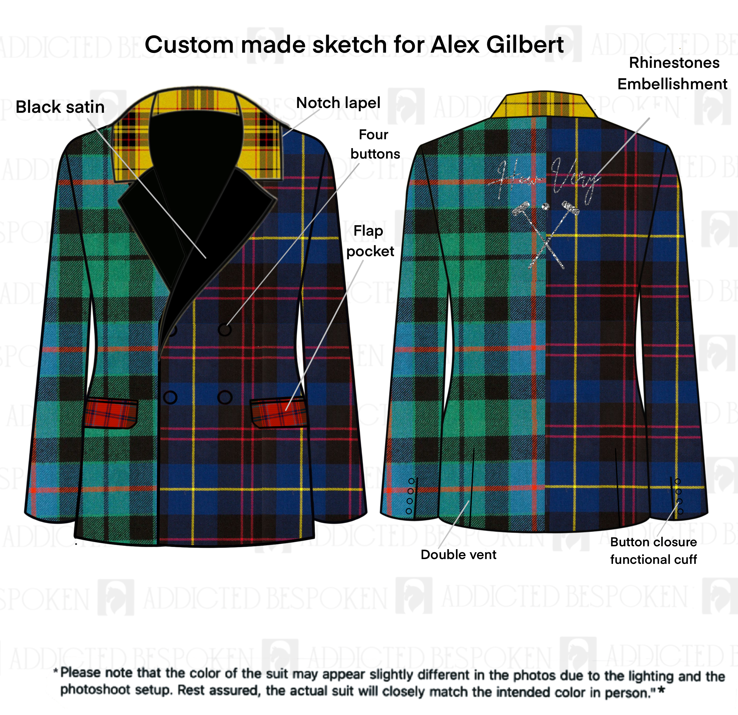 Custom made Jacket for Alex