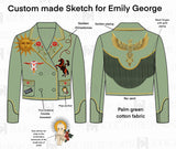 Custom Made 2pc suit for Emily