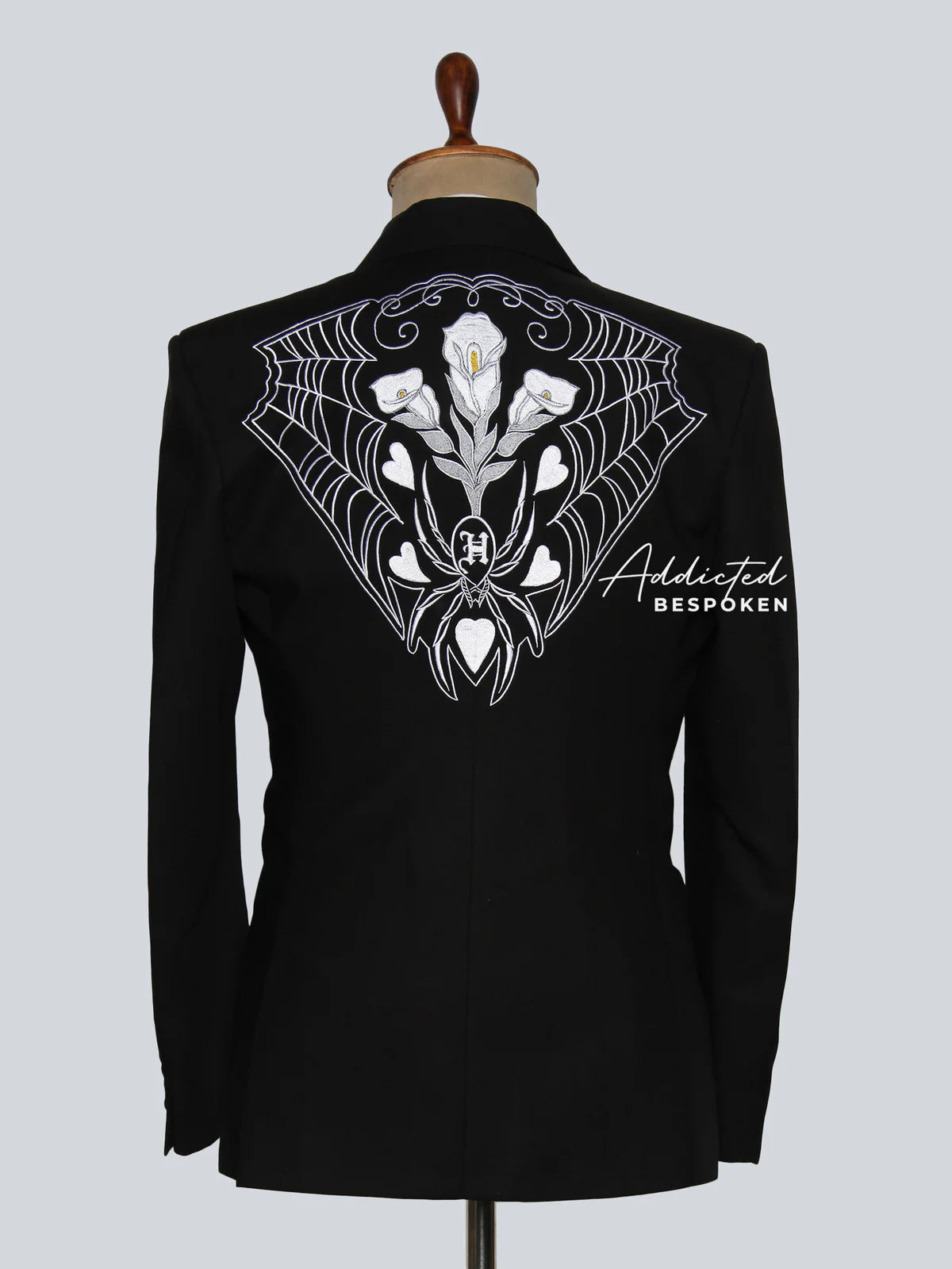 Custom Made 2 Piece Embroidered Suit for Gavin (50% Payment) Addicted Bespoken