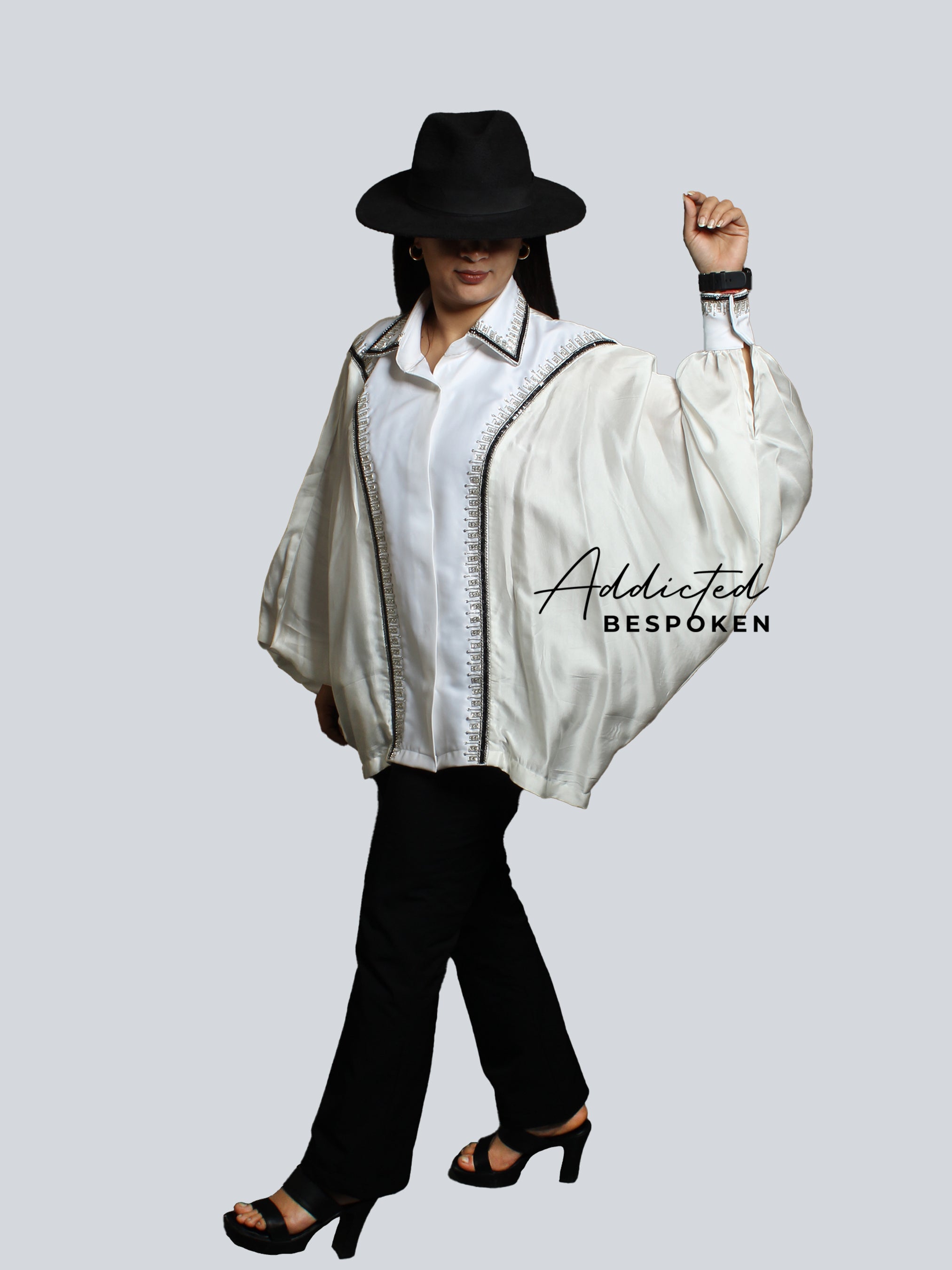 Chic Designer Evening Shirt