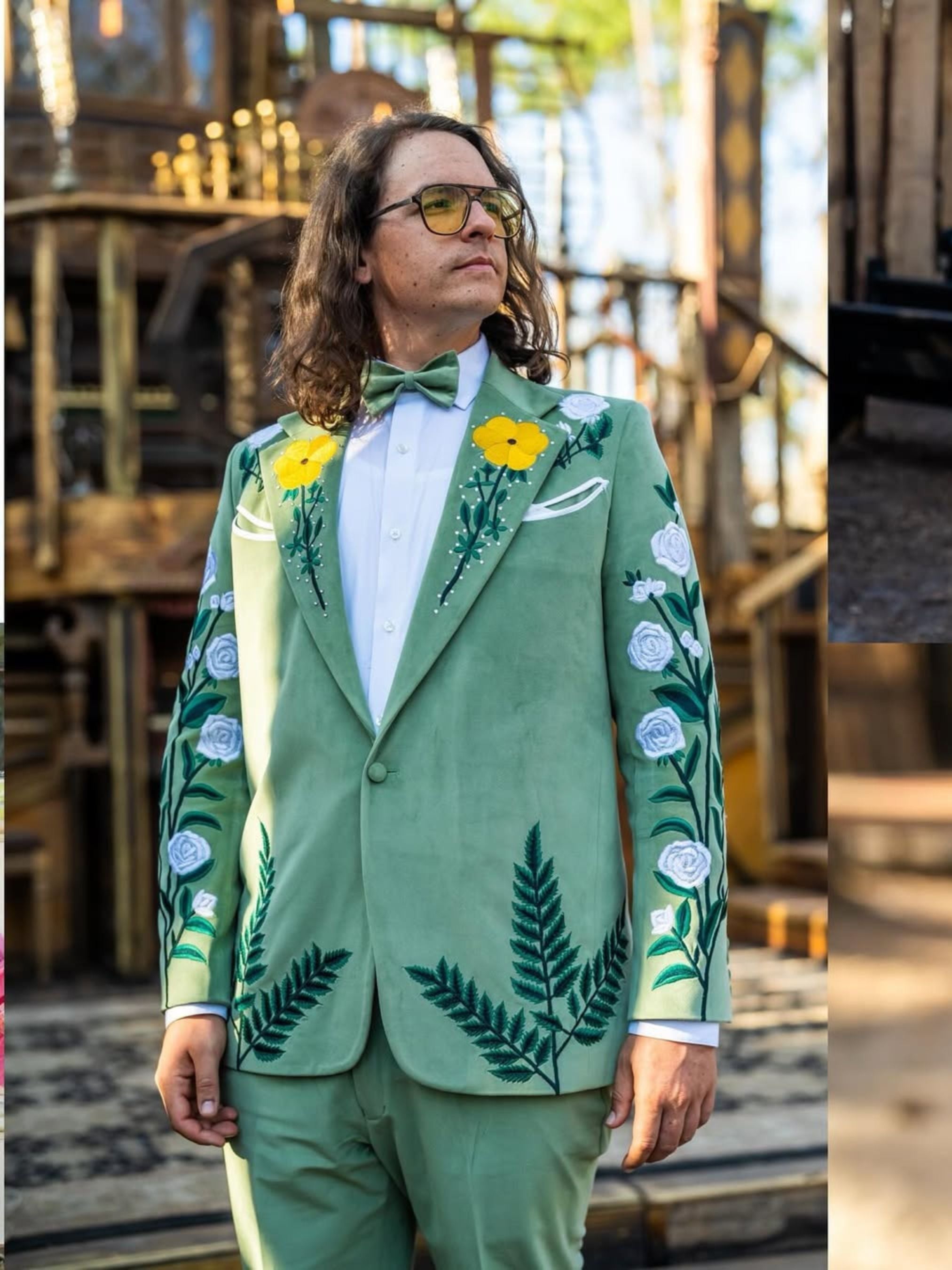 Enchanted Garden Wedding Suit Addicted Bespoken