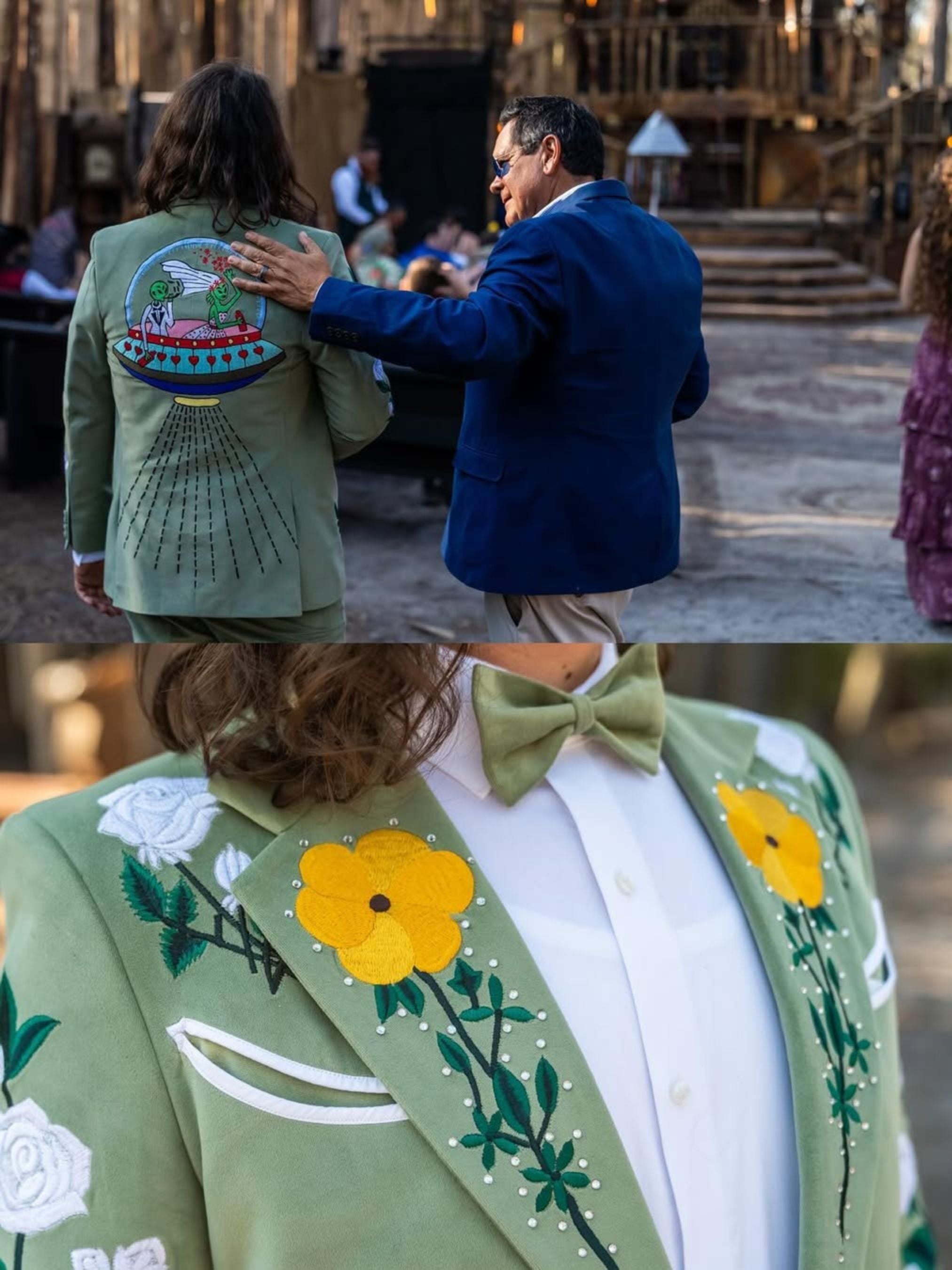 Enchanted Garden Wedding Suit Addicted Bespoken