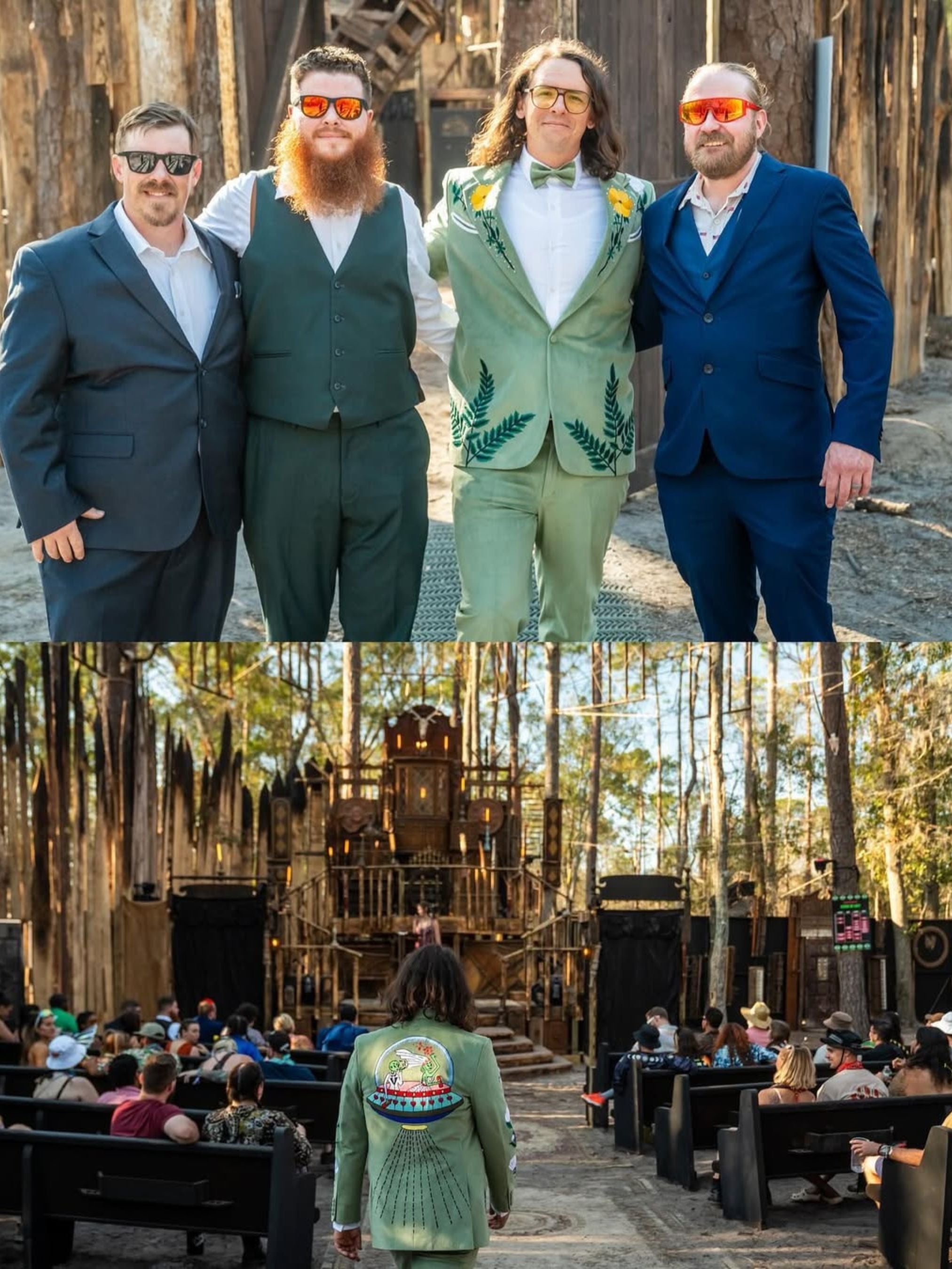 Enchanted Garden Wedding Suit Addicted Bespoken