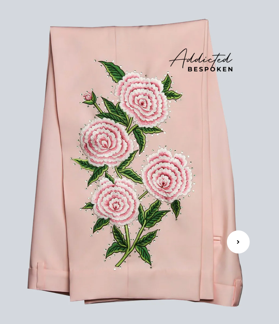 Custom Made Embroidered Suit for Olann Glas