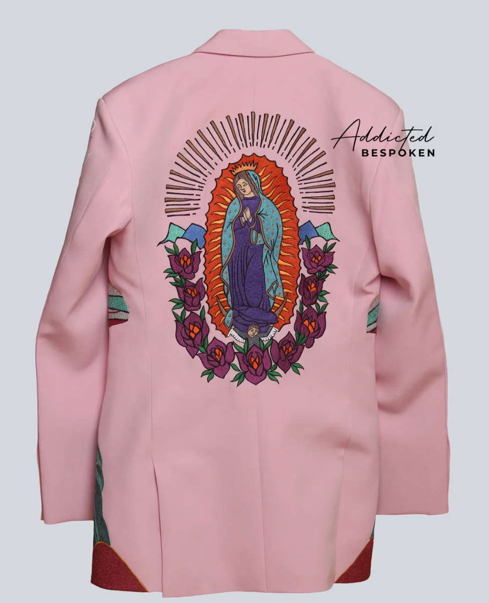 Custom Made Embroidered Suit for Olann Glas