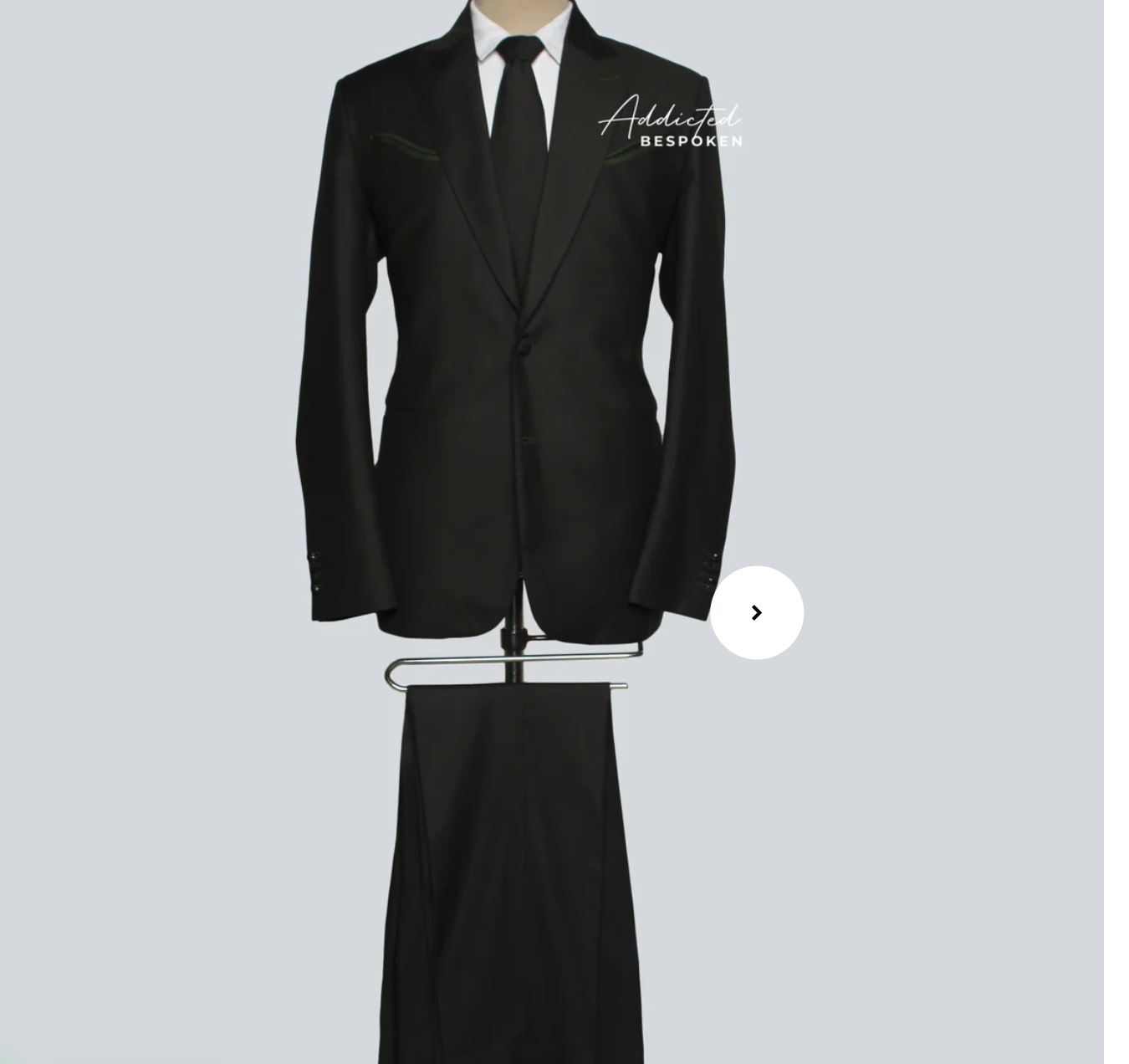 Custom 2 pc suit for Luke curtin Addicted Bespoken