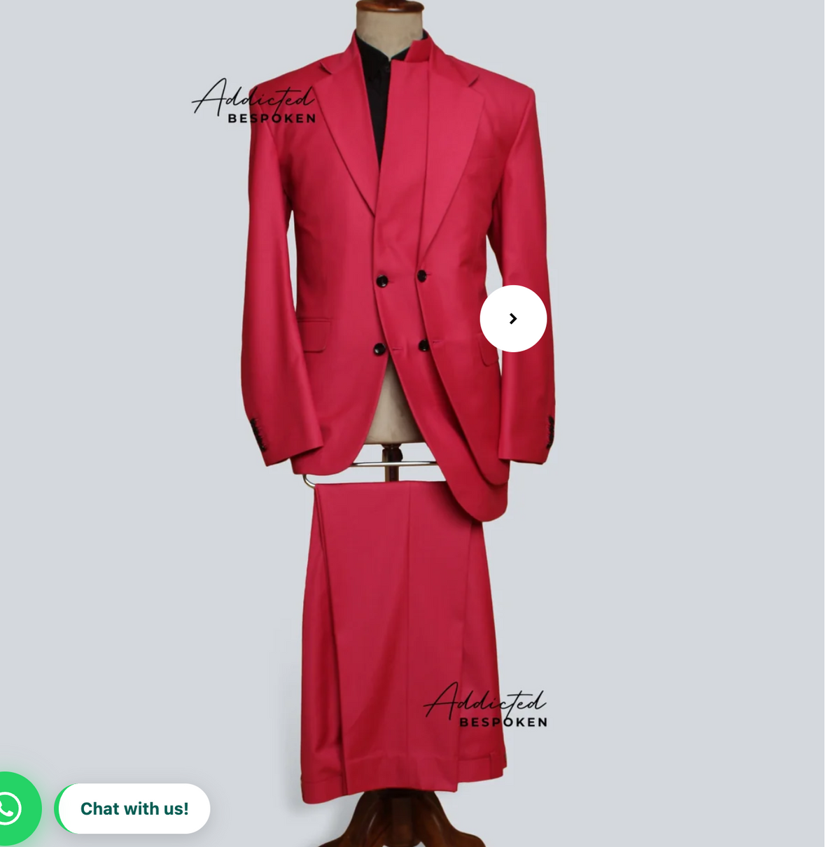 Custom link for 2pc Suit + Shirt for Michael Addicted Bespoken