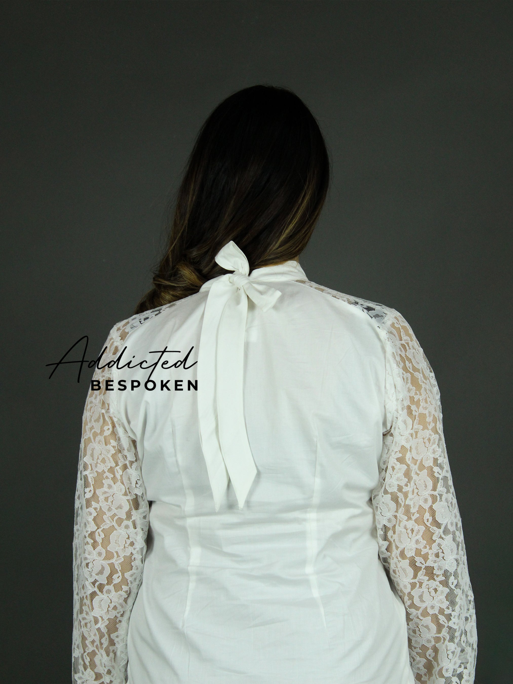 White Cotton Western Shirt