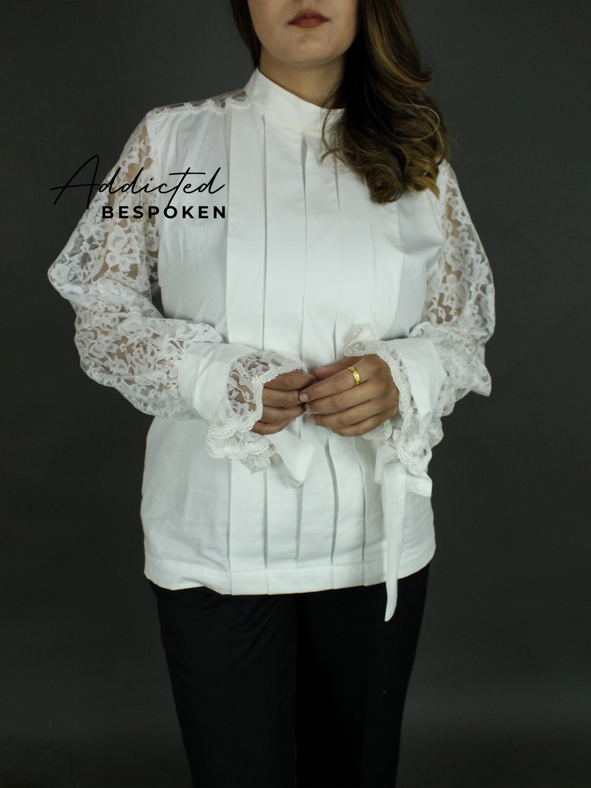 White Cotton Western Shirt