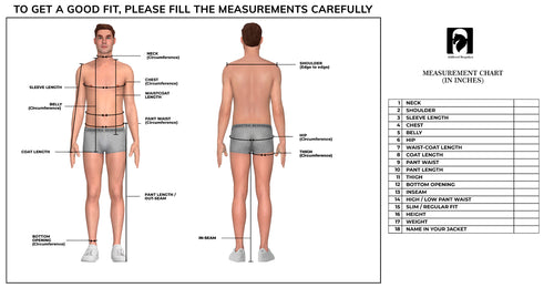 How to Measure | Men Guide | Addicted Bespoken