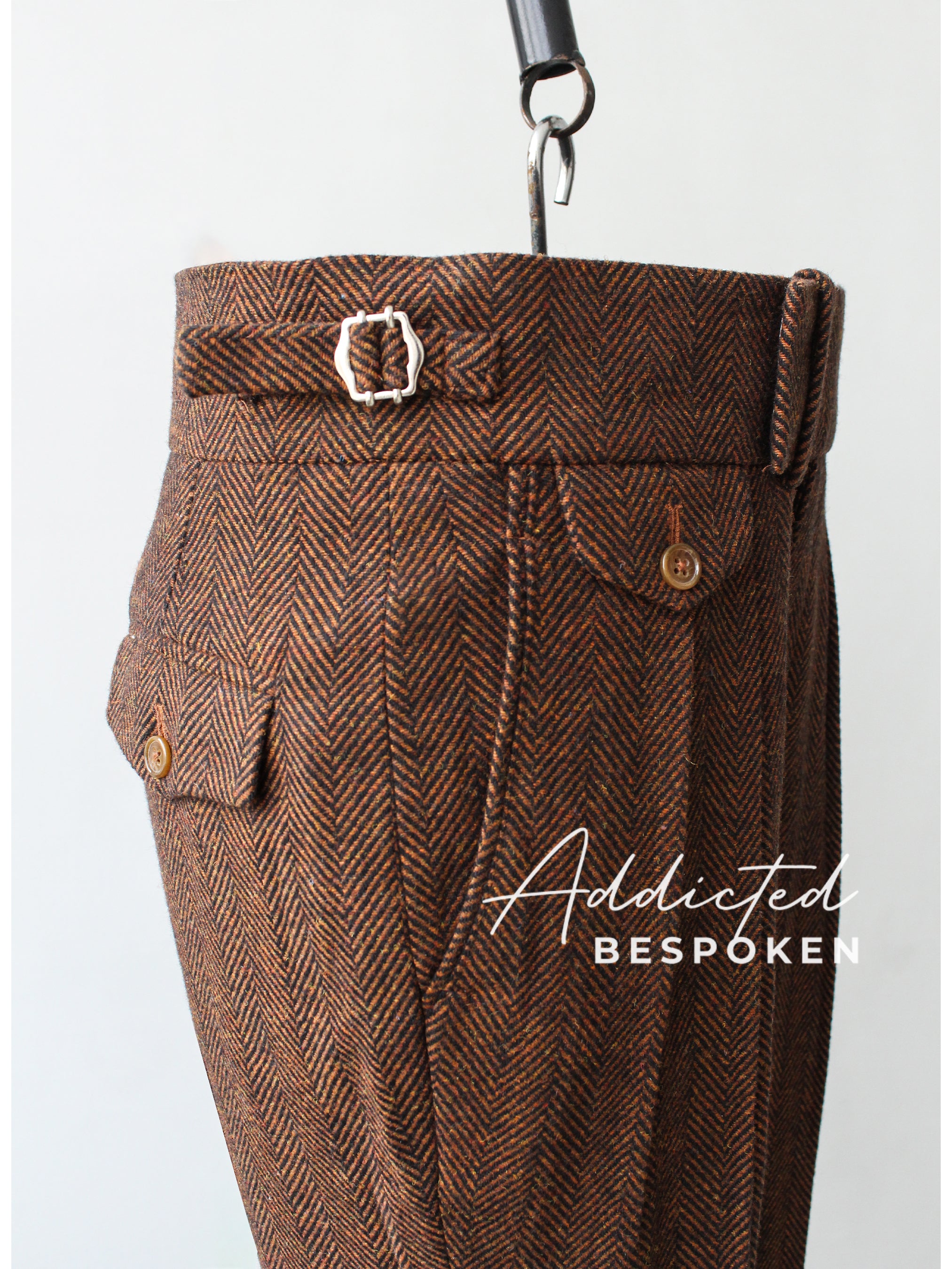 Formal Brown Pocket Pant