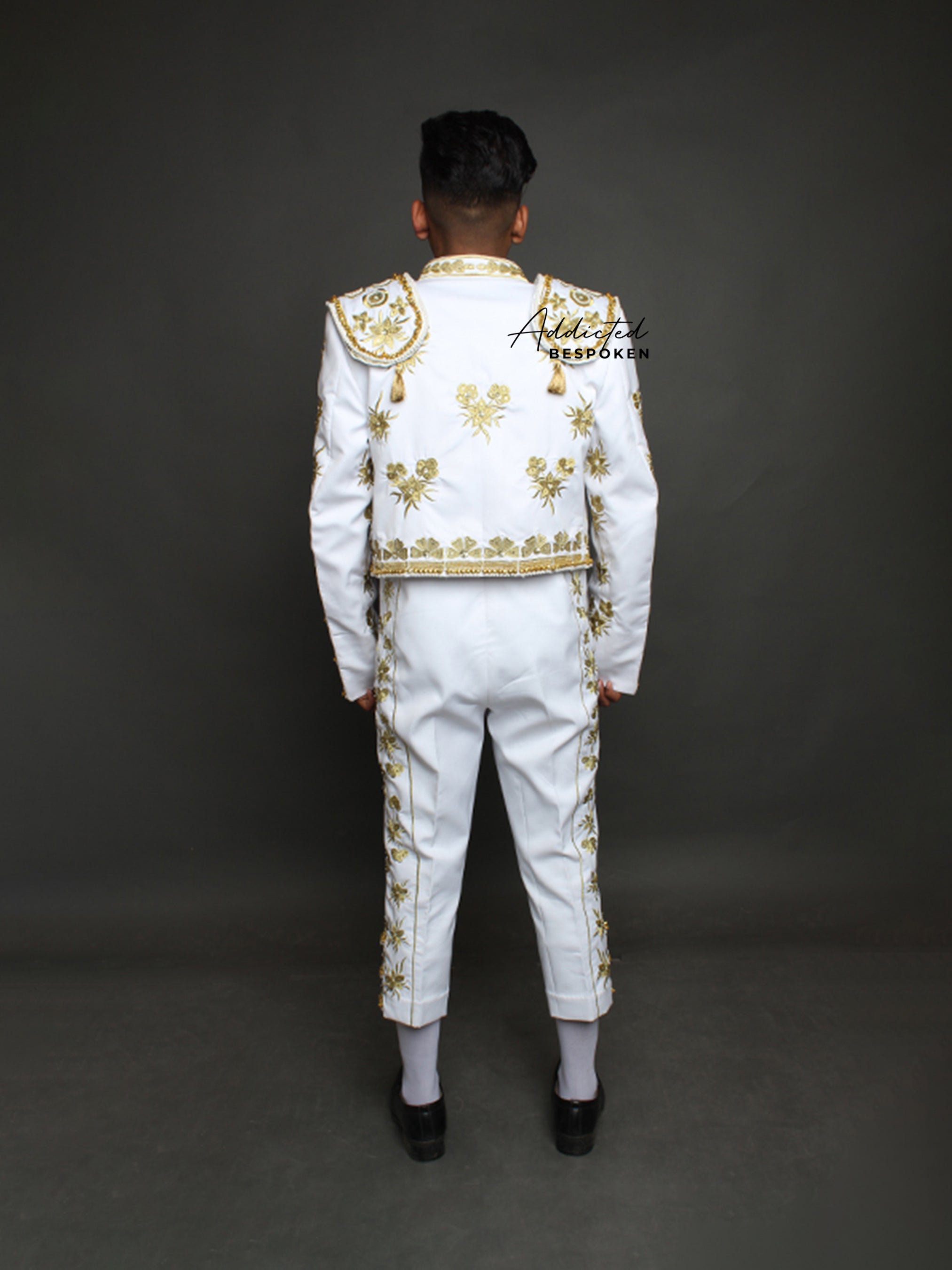 Golden Embroidered Matador Ensemble