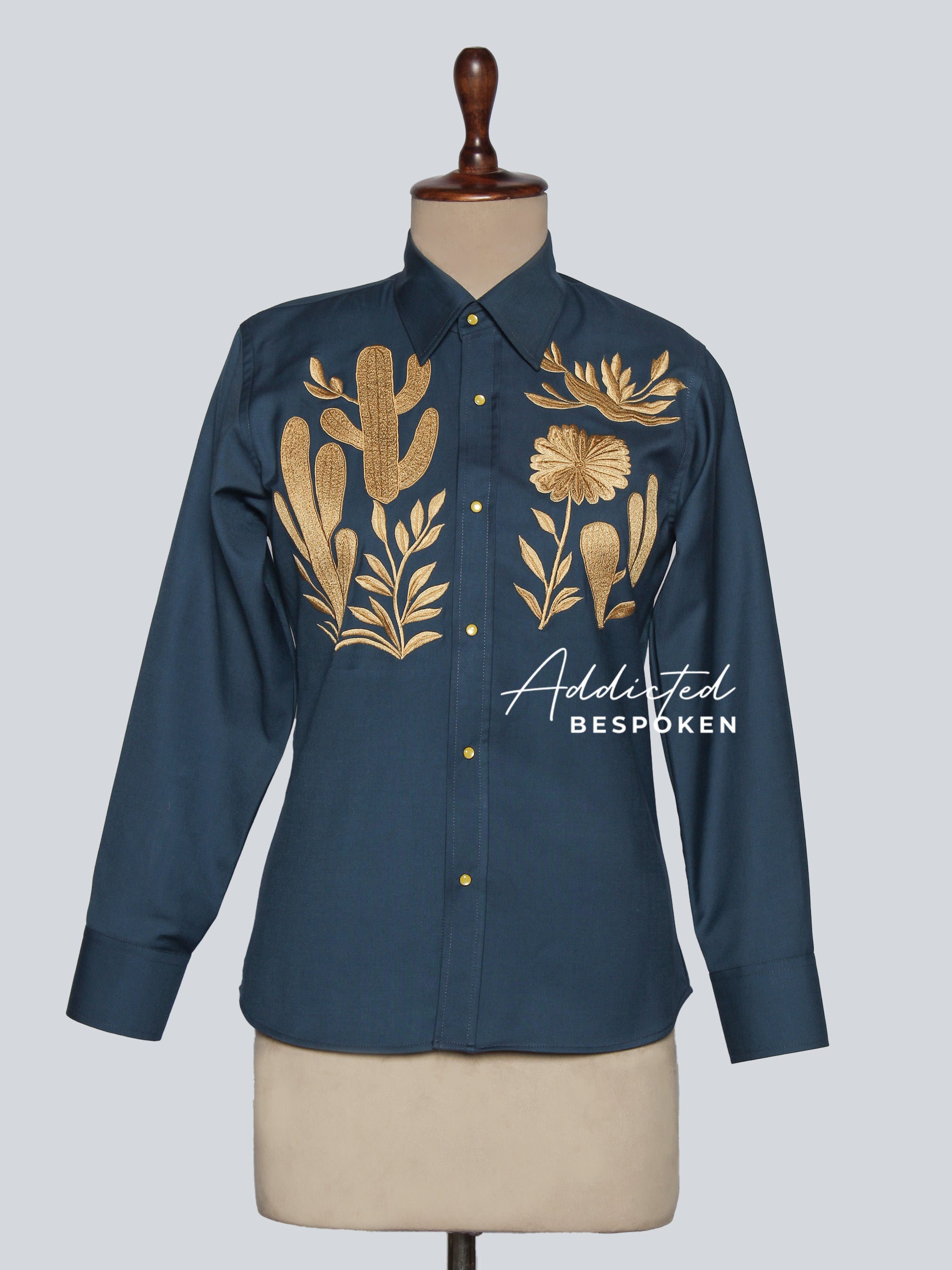 Embroidered Fringe Shirt