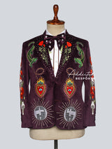 Sacred Disco Embroidered Statement Suit