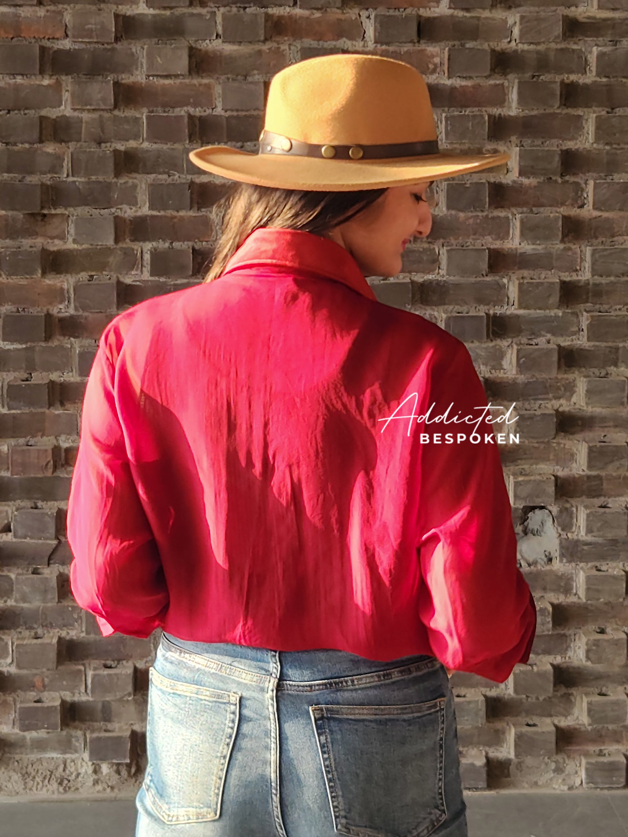 Western Chic: The Sheer Elegance Shirt