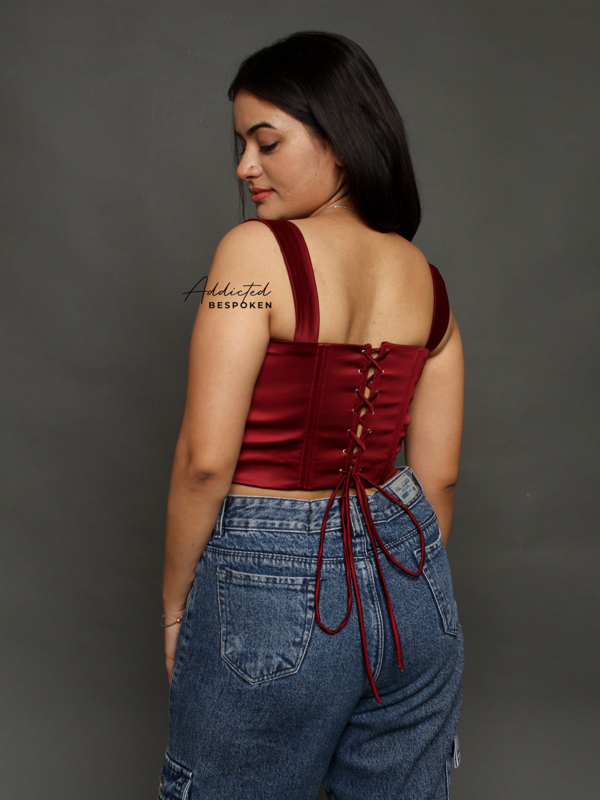 Elegant Structured Bustier Top