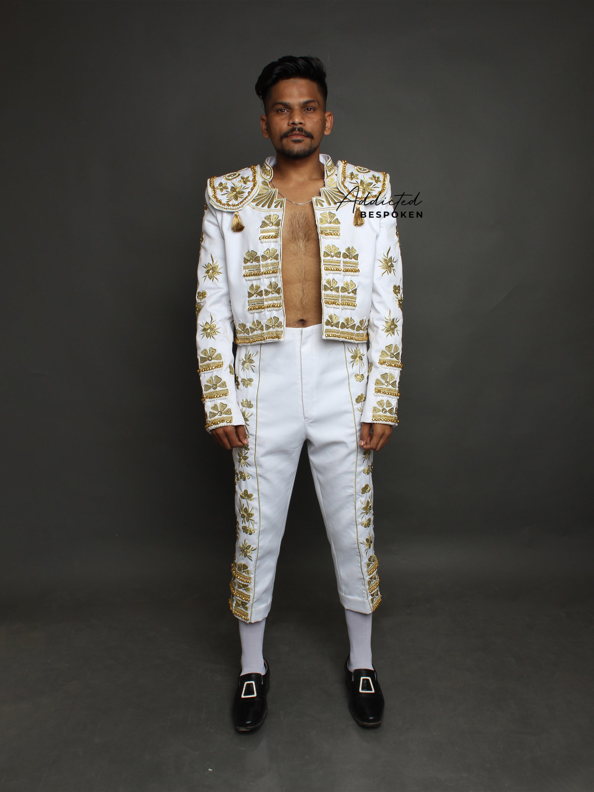 Golden Embroidered Matador Ensemble