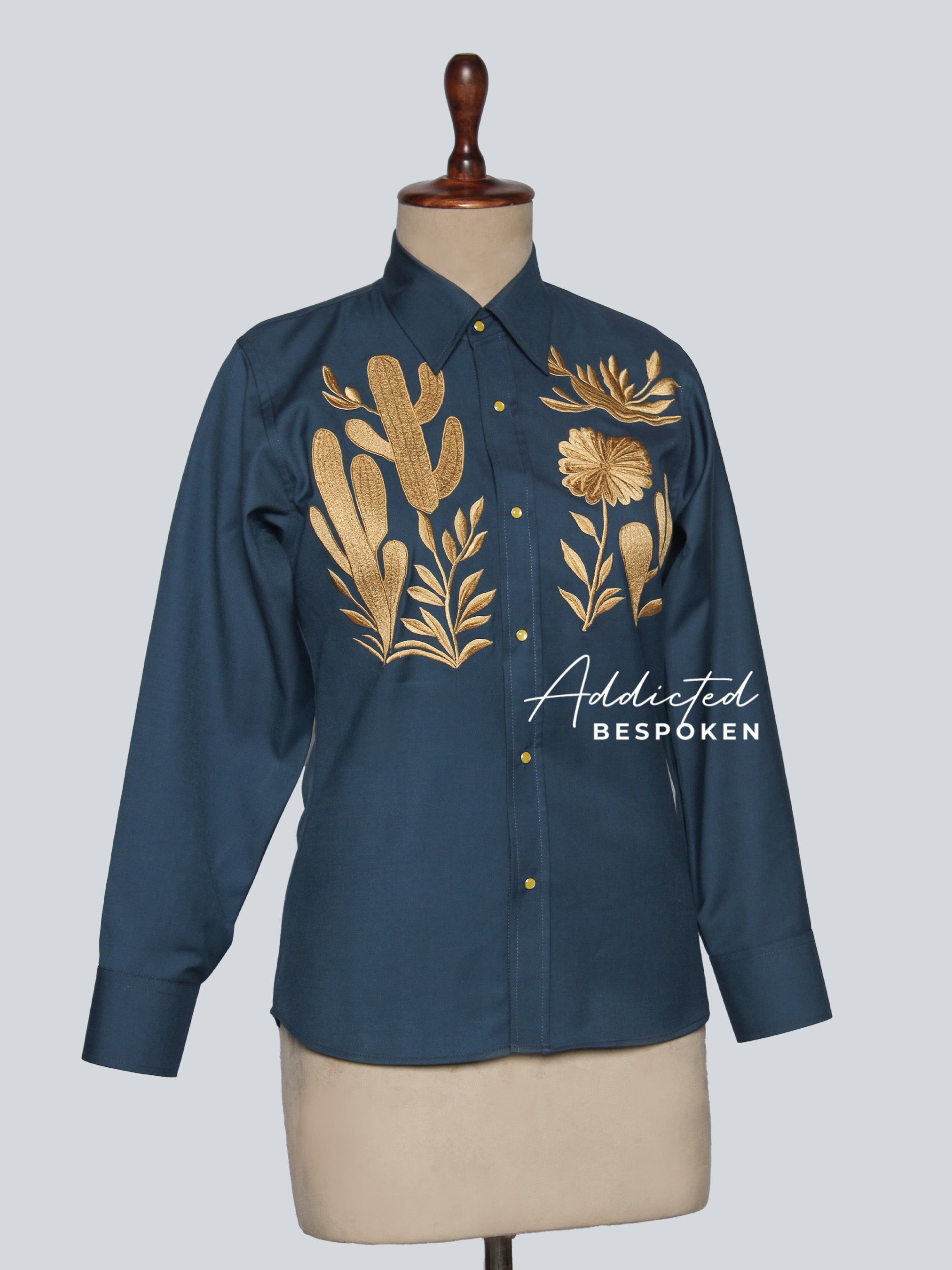 Embroidered Fringe Shirt