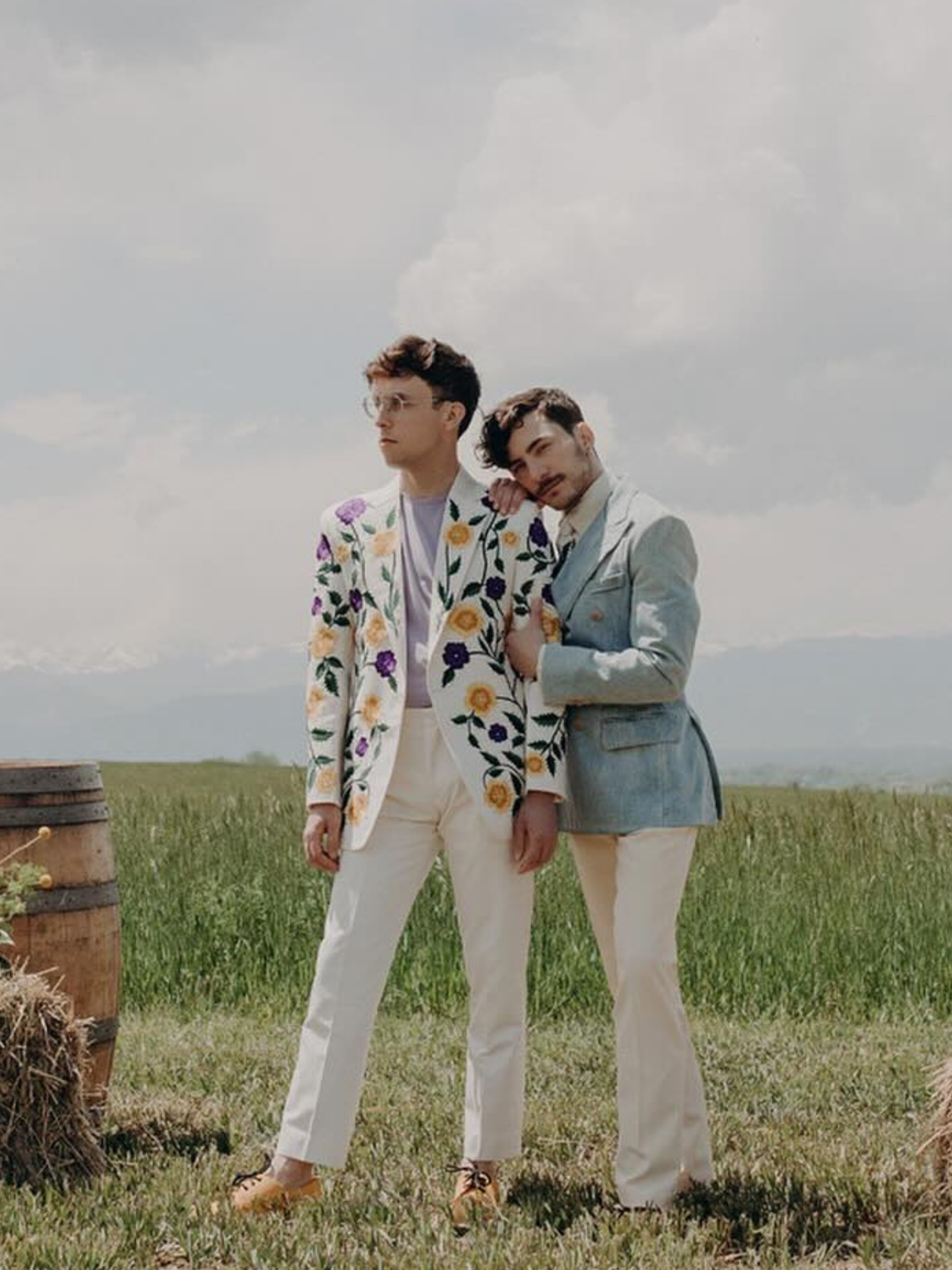 Luxury Botanical Embroidered Suit Addicted Bespoken