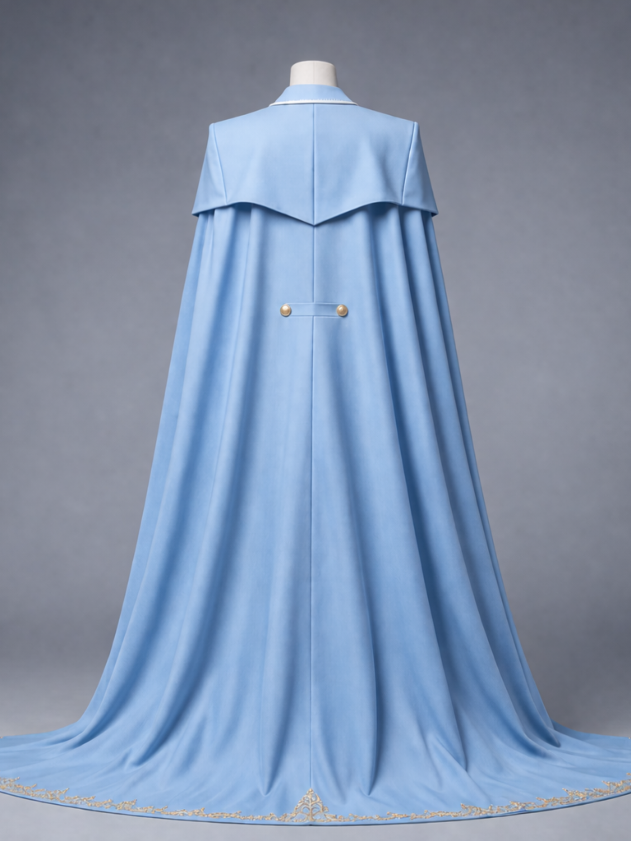 Regal Embroidered Cape Suit Addicted Bespoken
