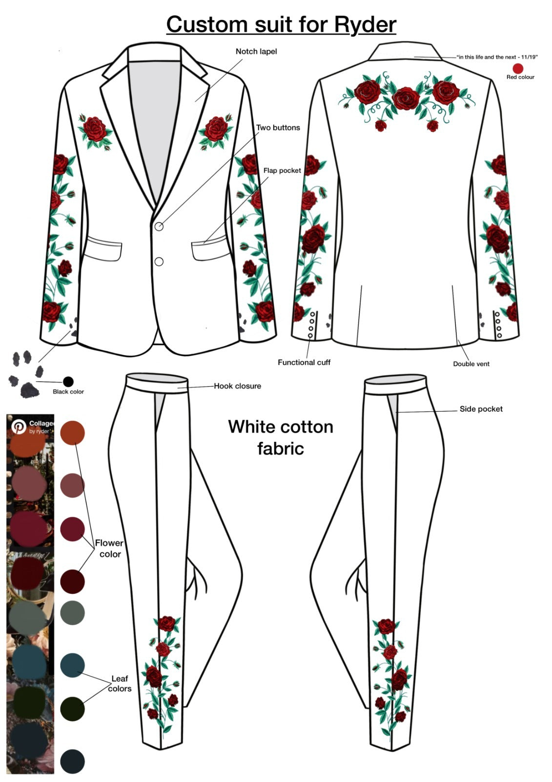 Custom 2pc Suit for Ryder Dunagan Addicted Bespoken