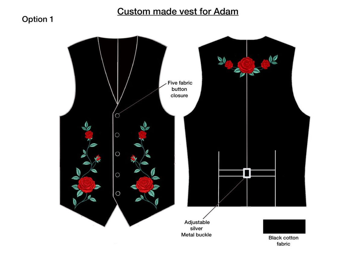 Custom 3Pc suit for Adam Wheeler Addicted Bespoken
