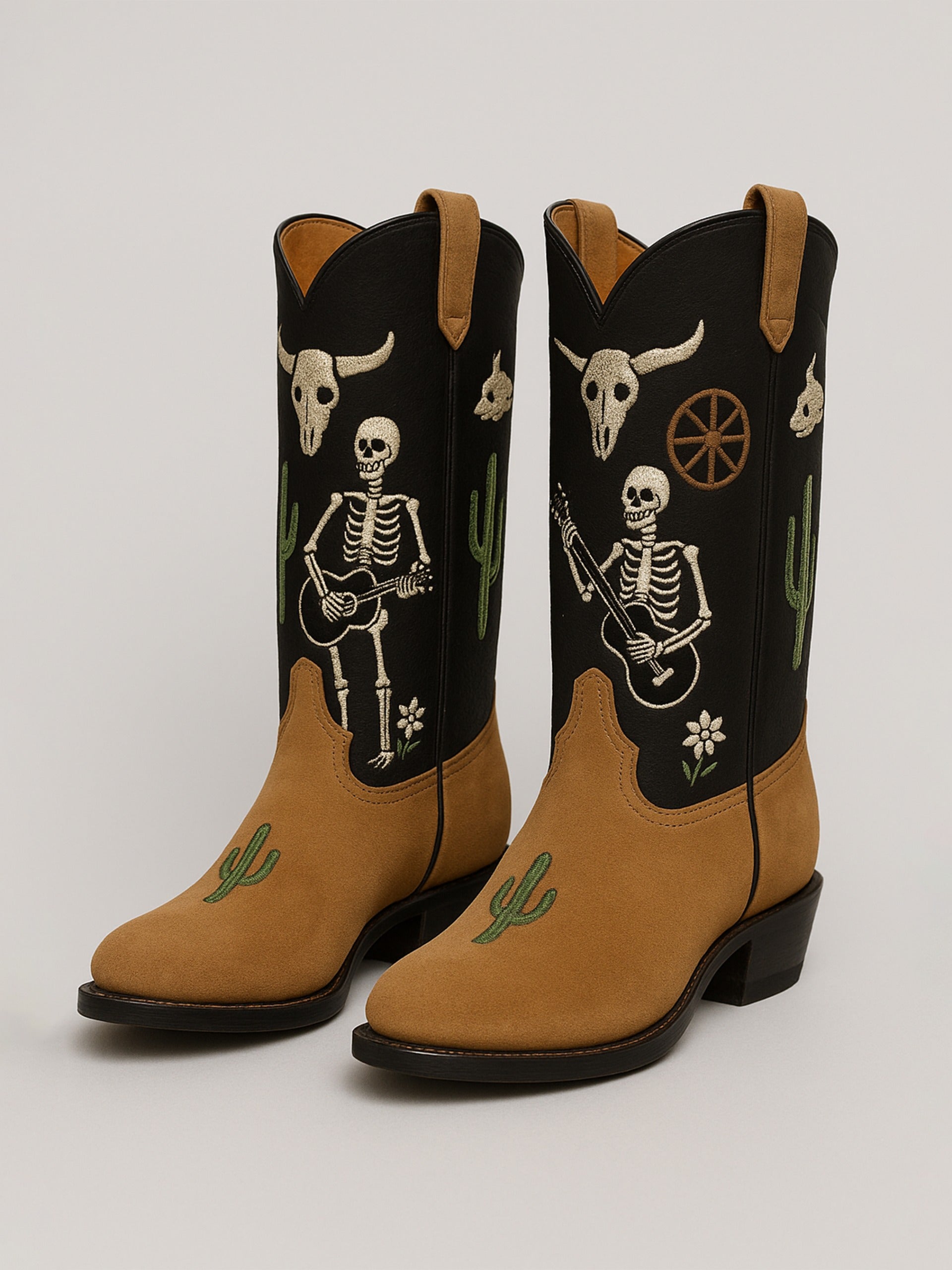 The Dead Man’s Melody – Embroidered Western Outfit Combo Addicted Bespoken