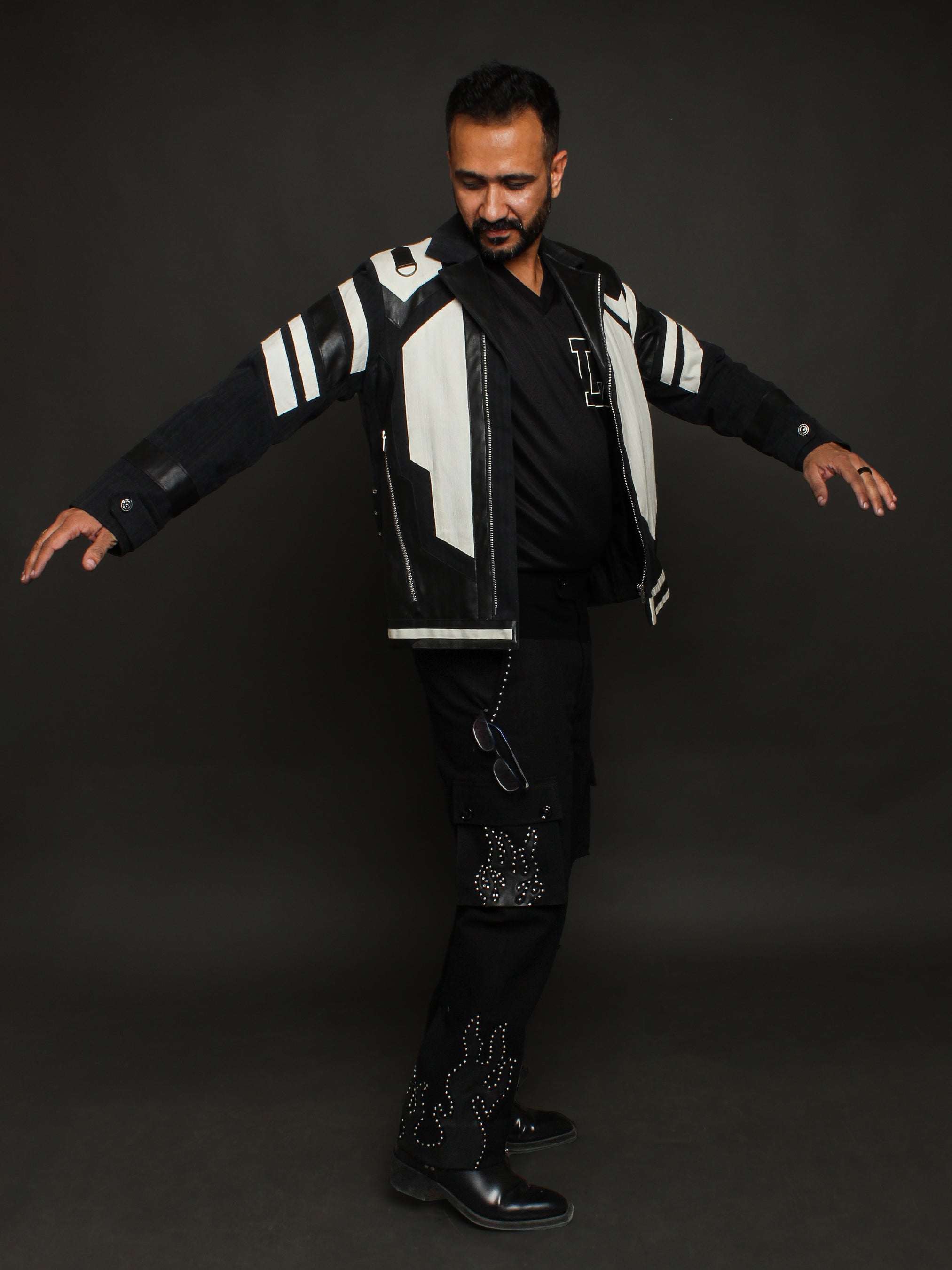 Leather Flame Men Pants | Addicted Bespoken