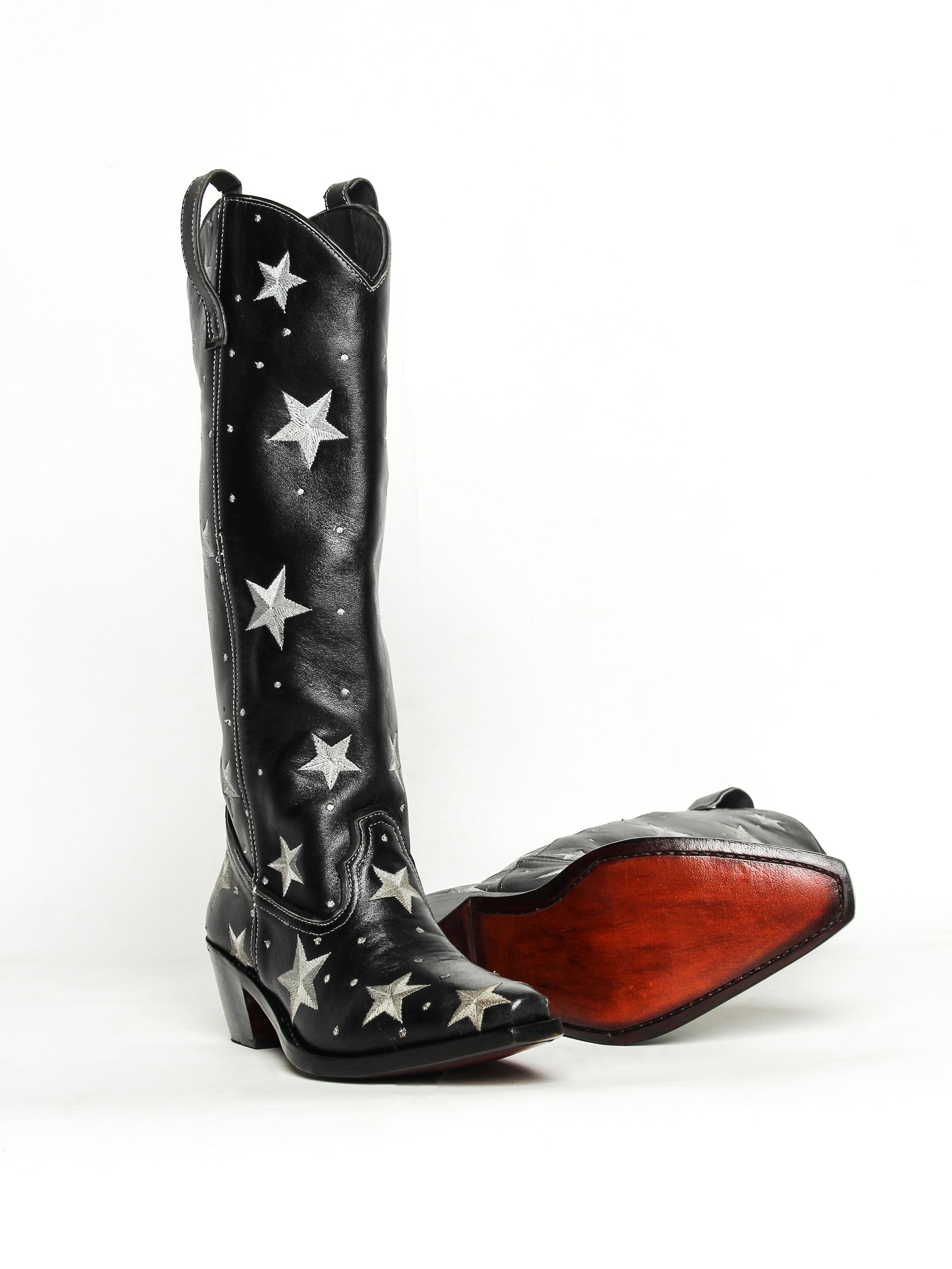 Cosmic Star Cowboy Boots Addicted Bespoken
