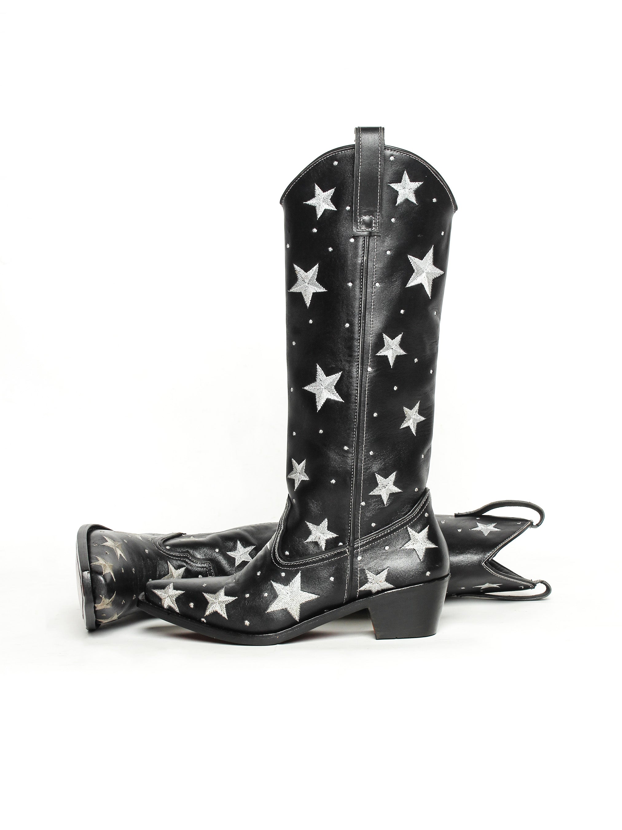Cosmic Star Cowboy Boots Addicted Bespoken