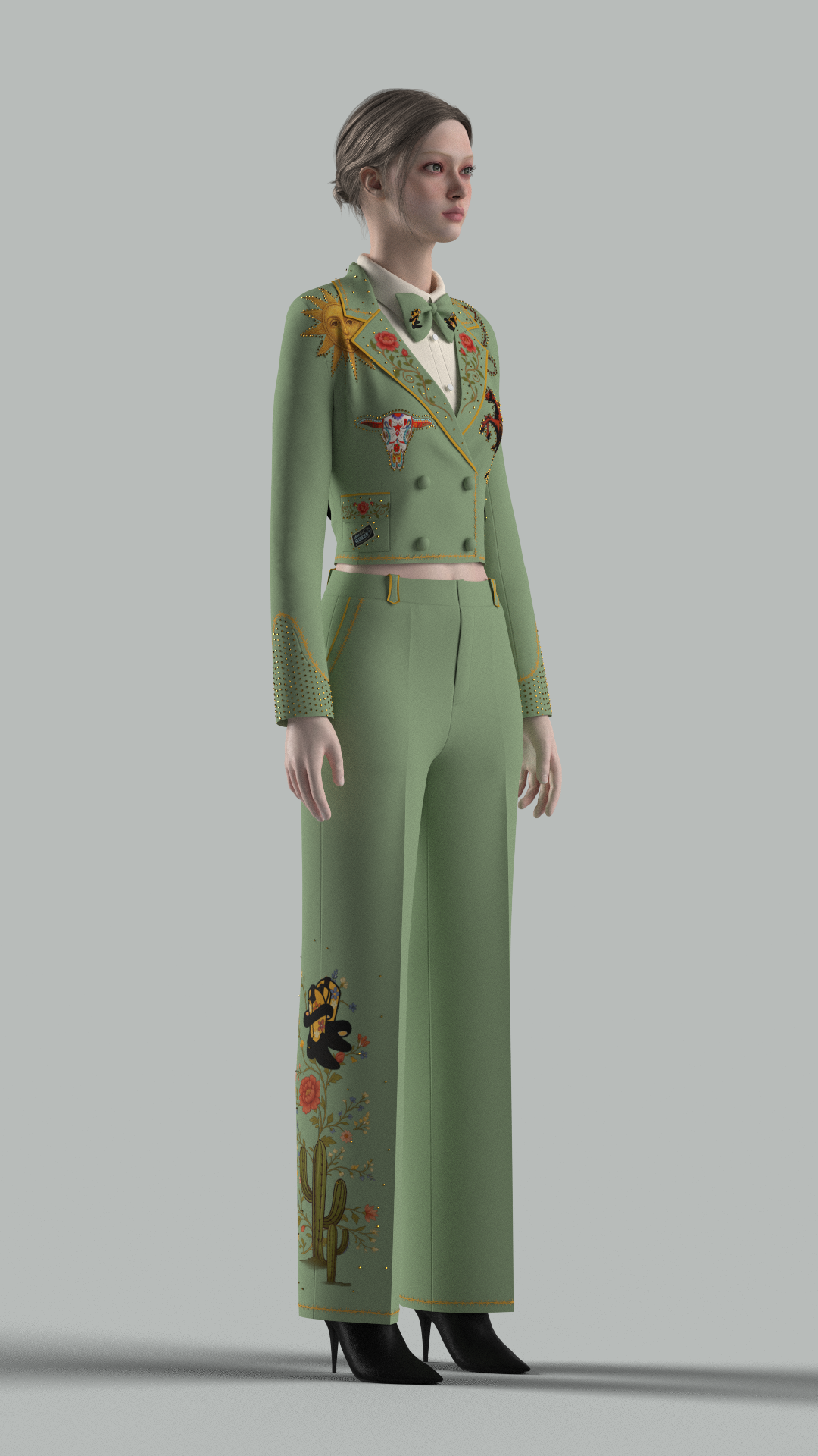 Custom Made 2pc suit for Emily