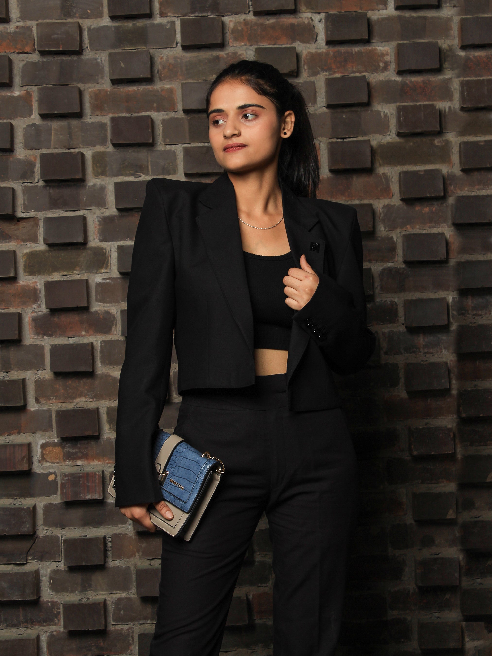 The Executive Crop Blazer