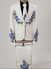 Western Suit, Embroidered Western Suits, Bespoke Wedding Suits, Wedding Men suits, Modern Groom Attire.