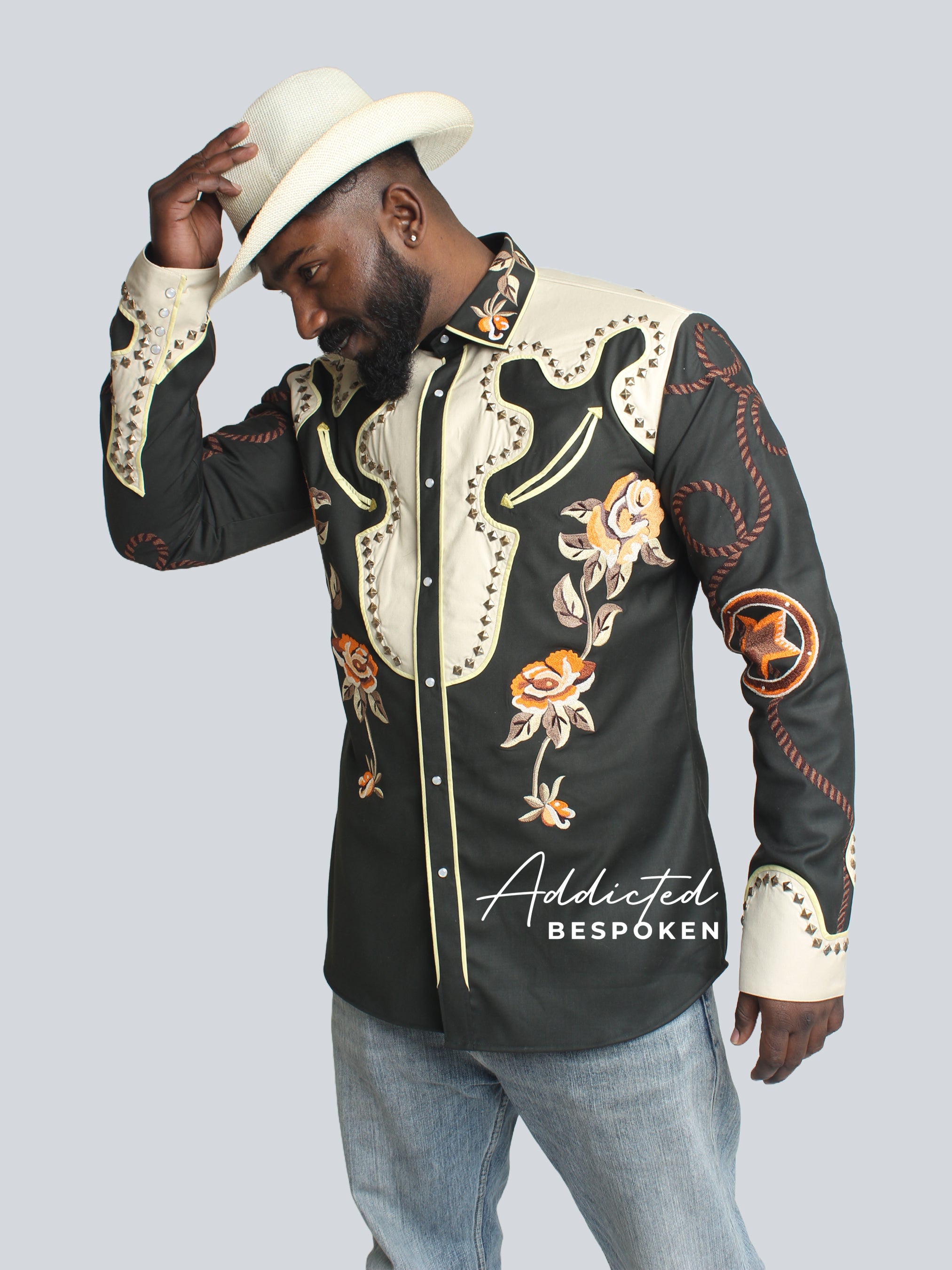 Metal Studded Cowboy Shirt Metal Studded Cowboy Shirt