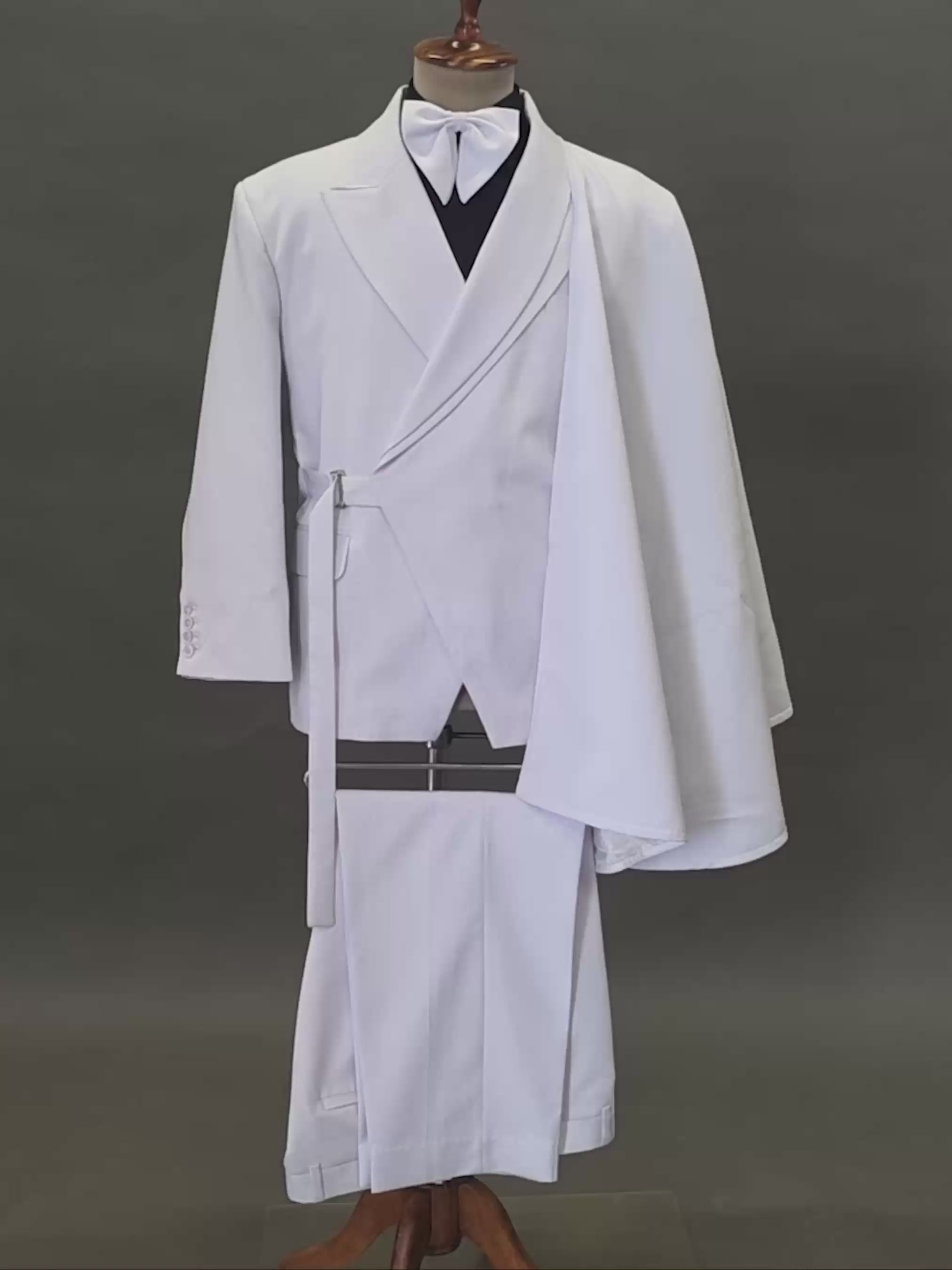 Asymmetrical Tuxedo for Modern Grooms