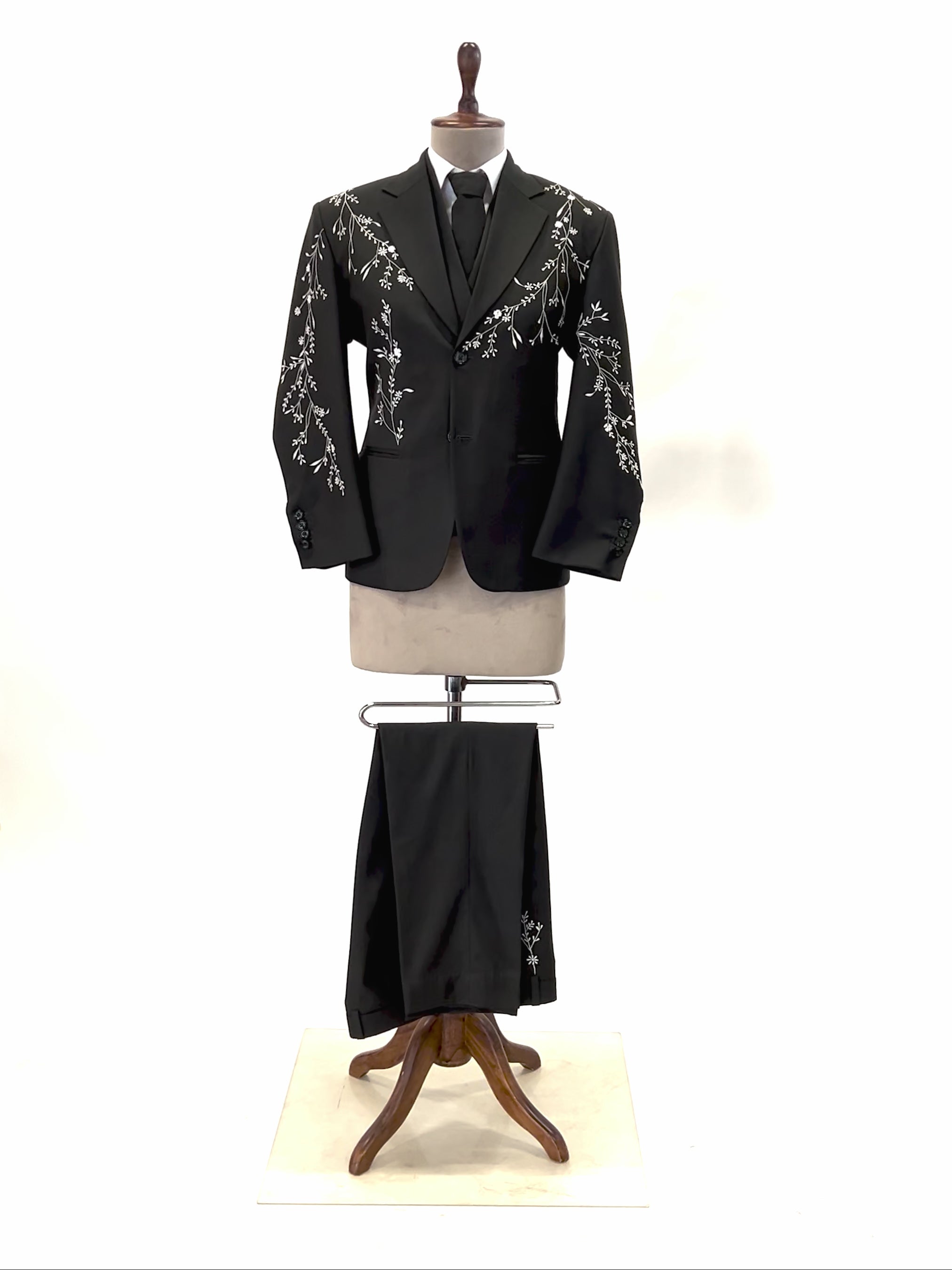 Black Wedding Suit