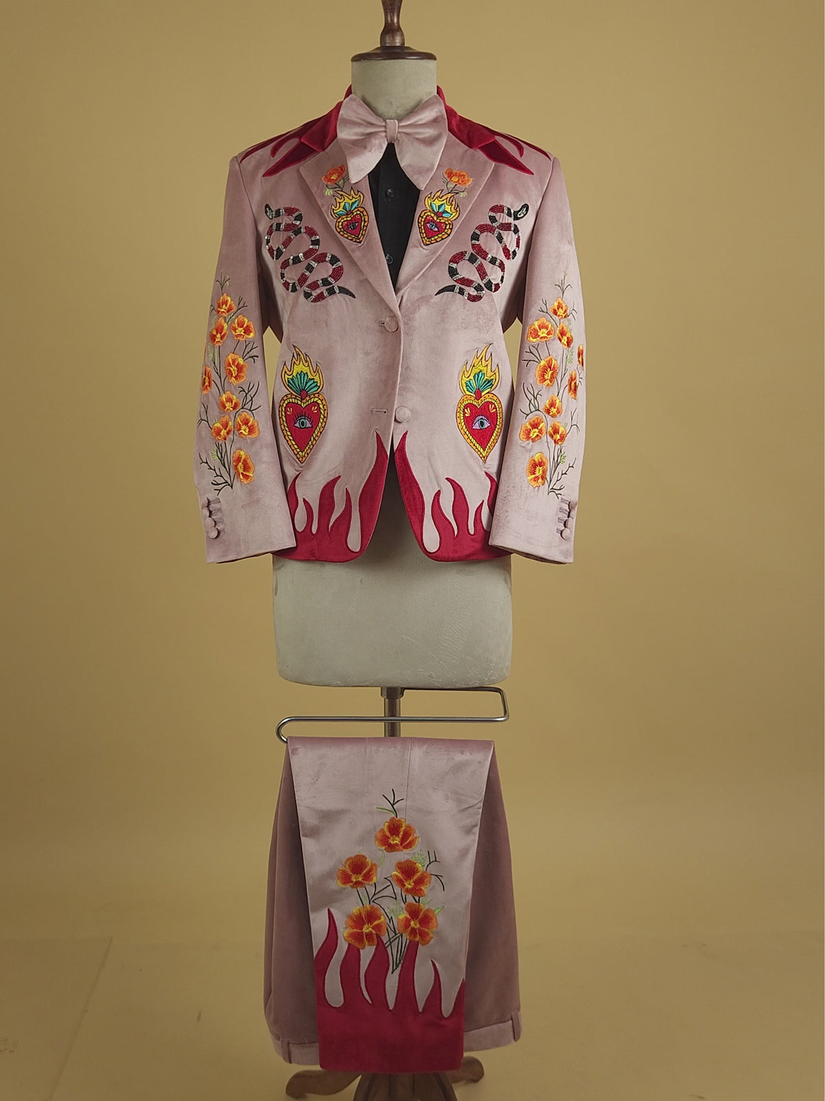 Floral Pink Pant For Men